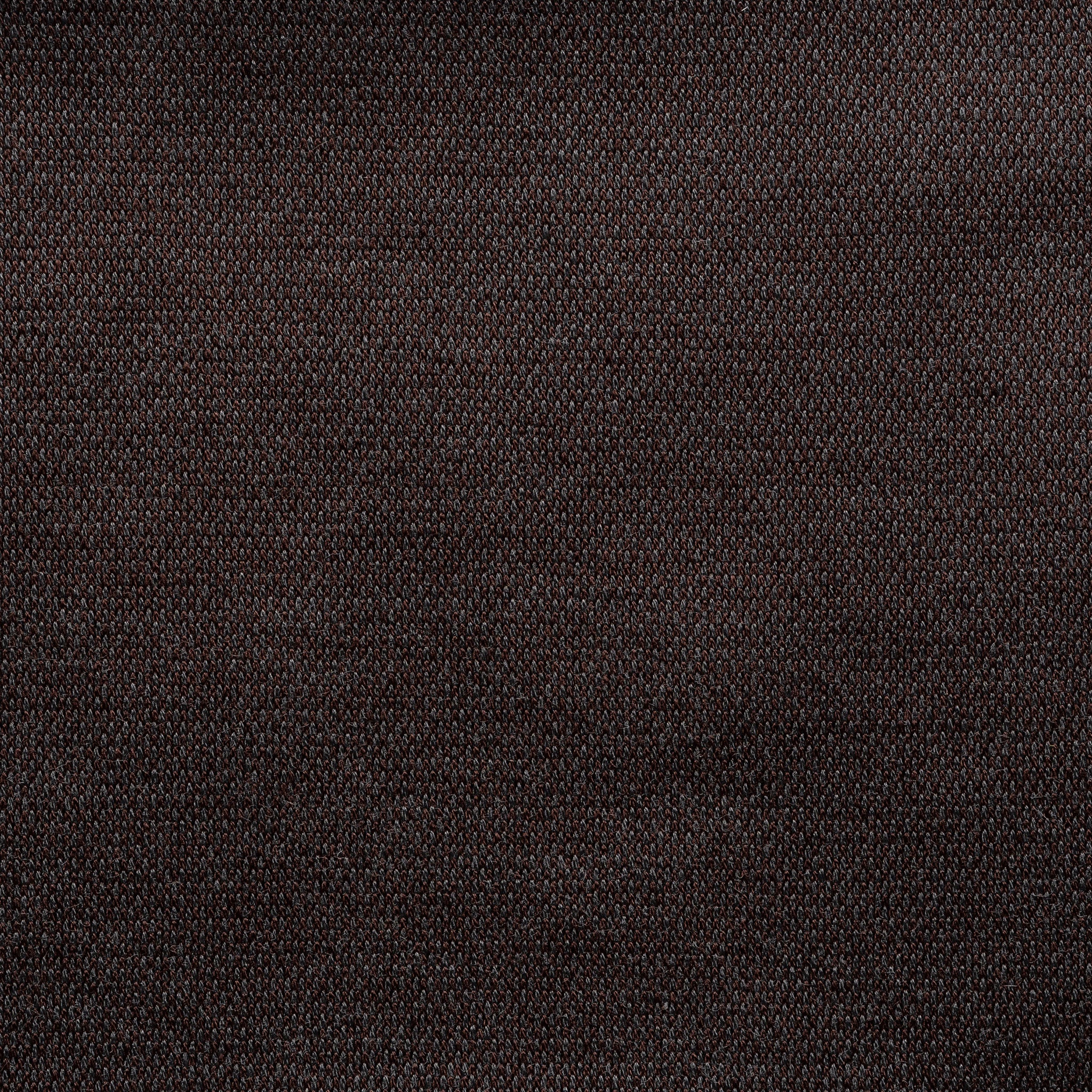 Dark Brown Filo Di Scozia Cotton Knit Slim Fit Shirt - ETON