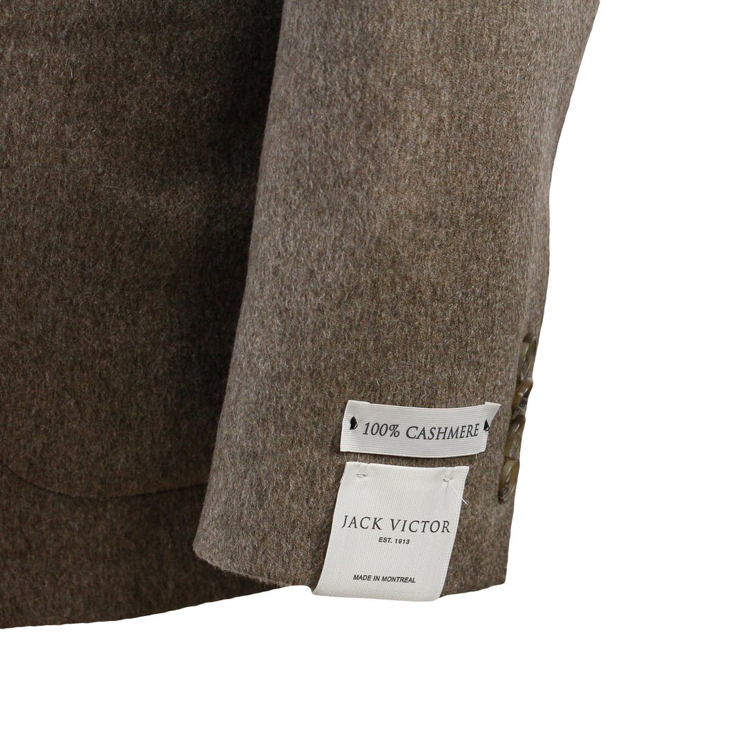 Hazelnut Cashmere Delta Contemporary Fit Sport Jacket - Jack Victor