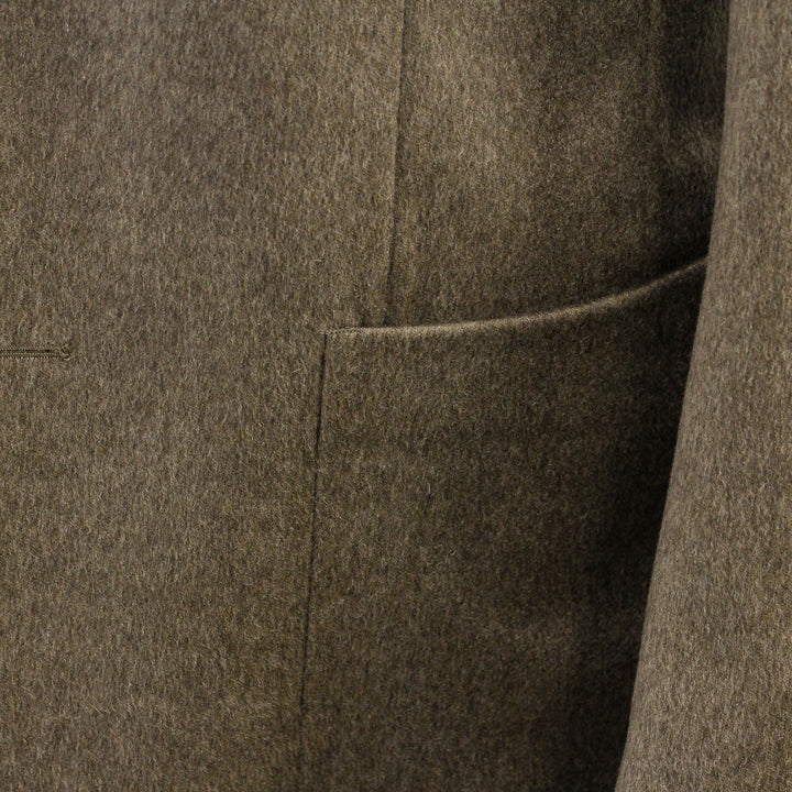 Hazelnut Cashmere Delta Contemporary Fit Sport Jacket - Jack Victor