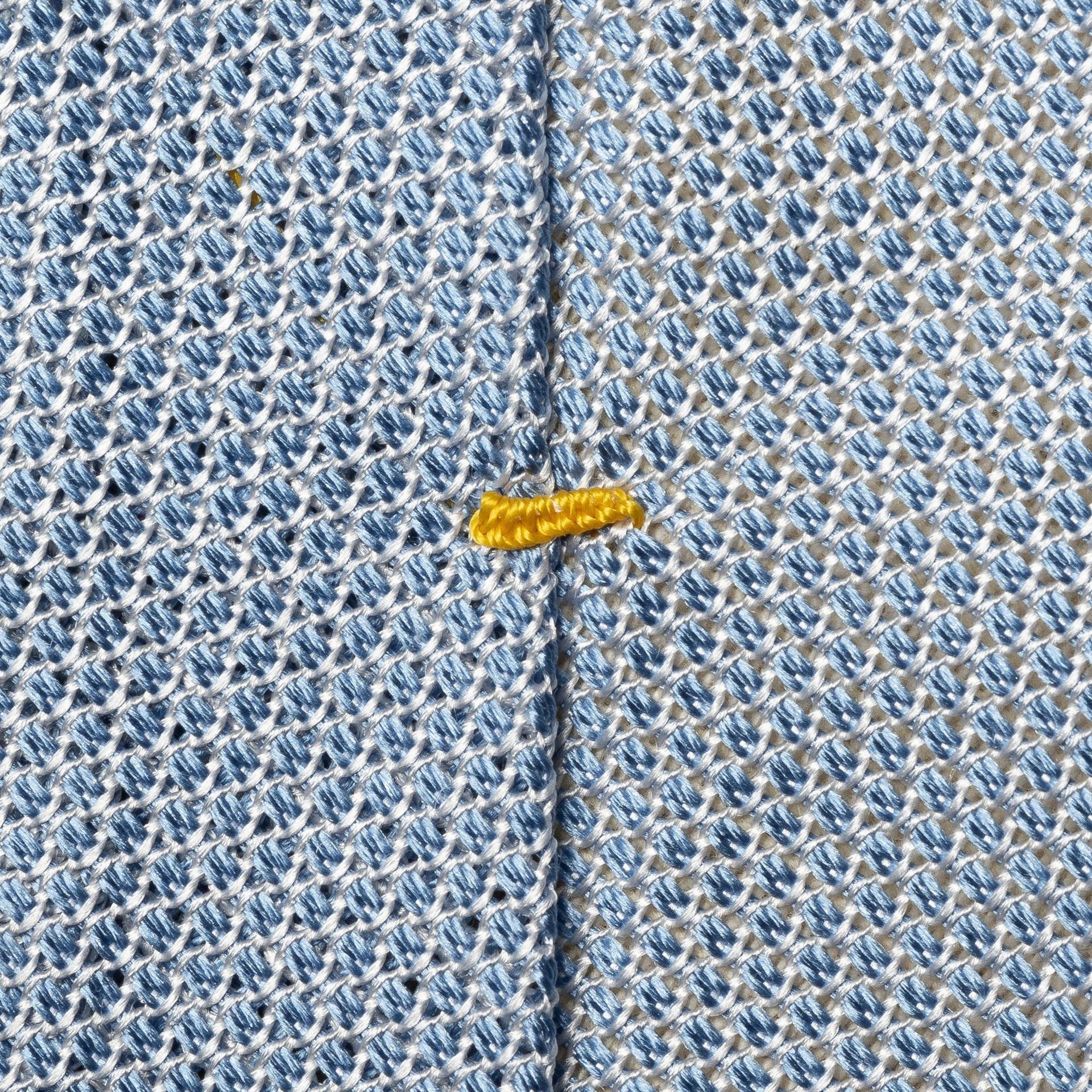 Light Blue Grenadine Silk Tie - ETON