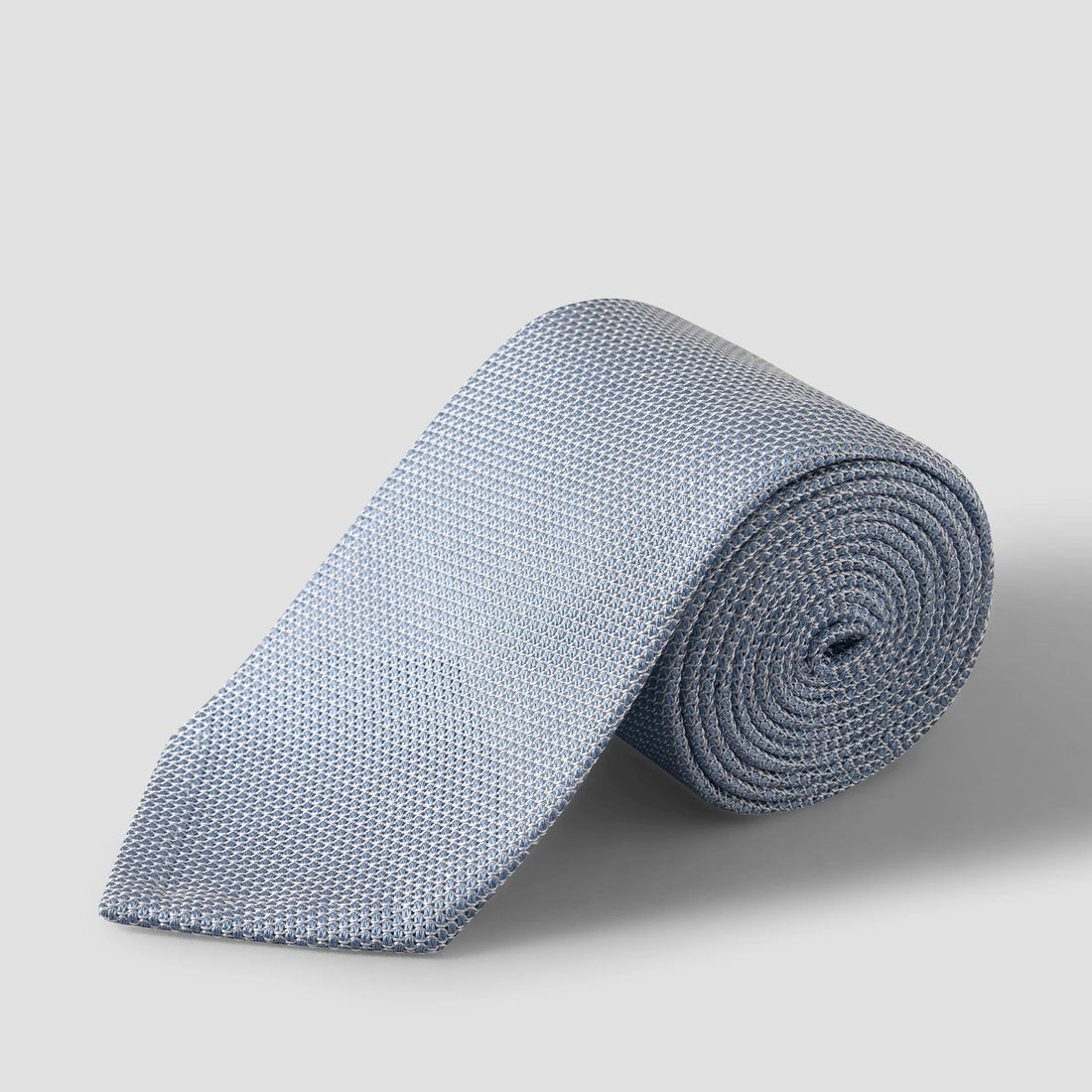 Light Blue Grenadine Silk Tie - ETON