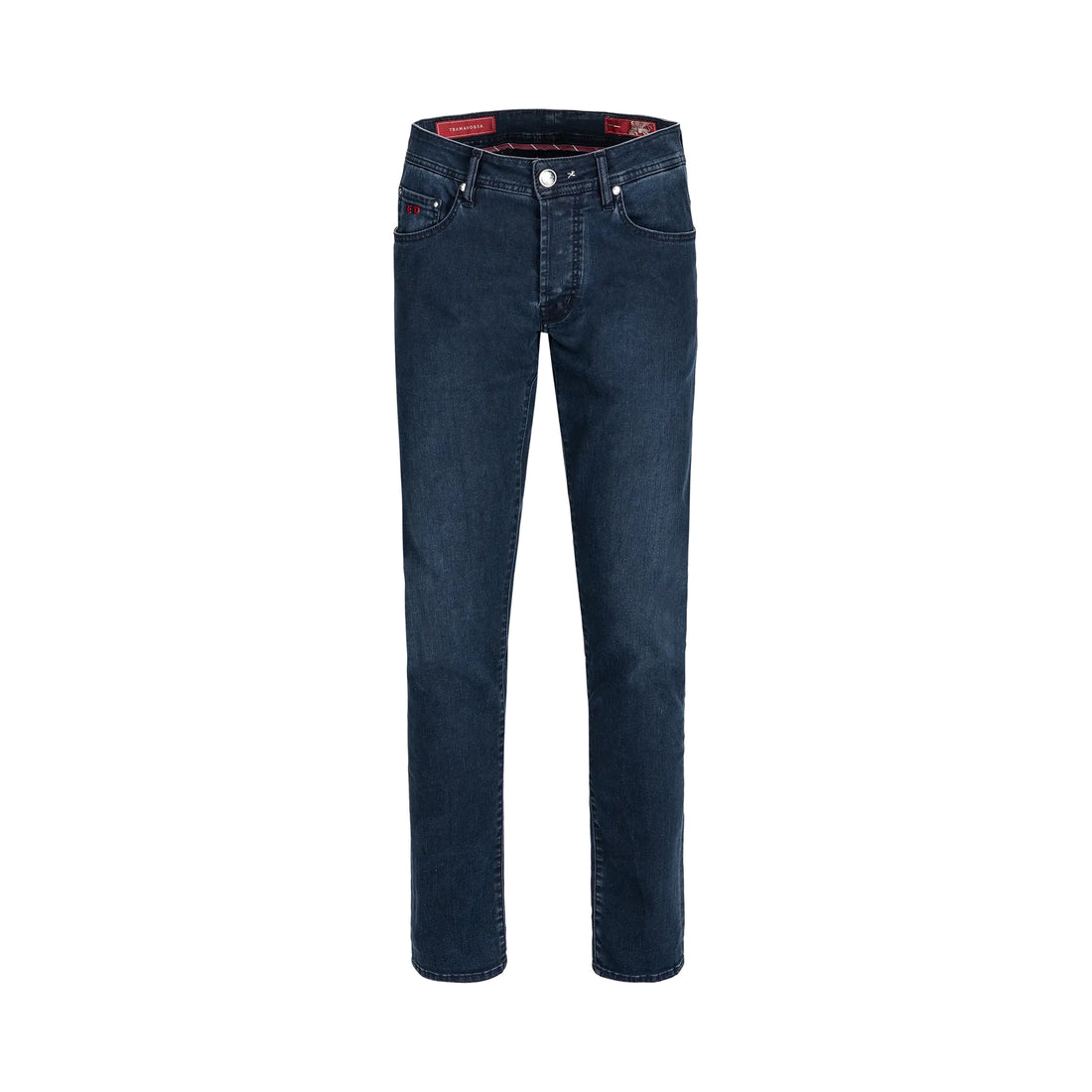Blue Black Used R-Elax Michelangelo Modern Fit Super-Stretch Denim - TRAMAROSSA - Boutique Jacques International