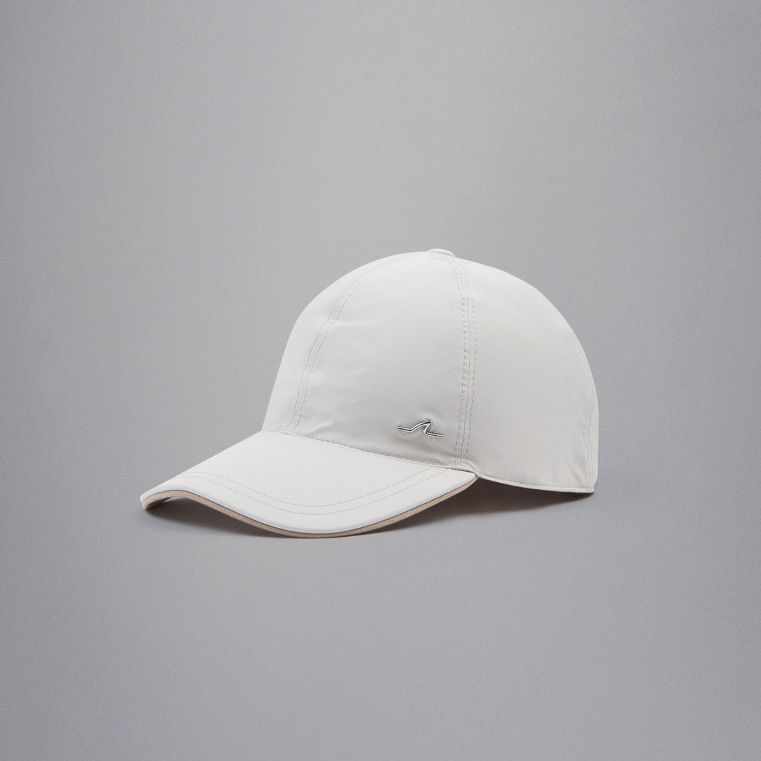 Off-White Typhoon Baseball Cap w/ Alcantara Trim - PAUL & SHARK