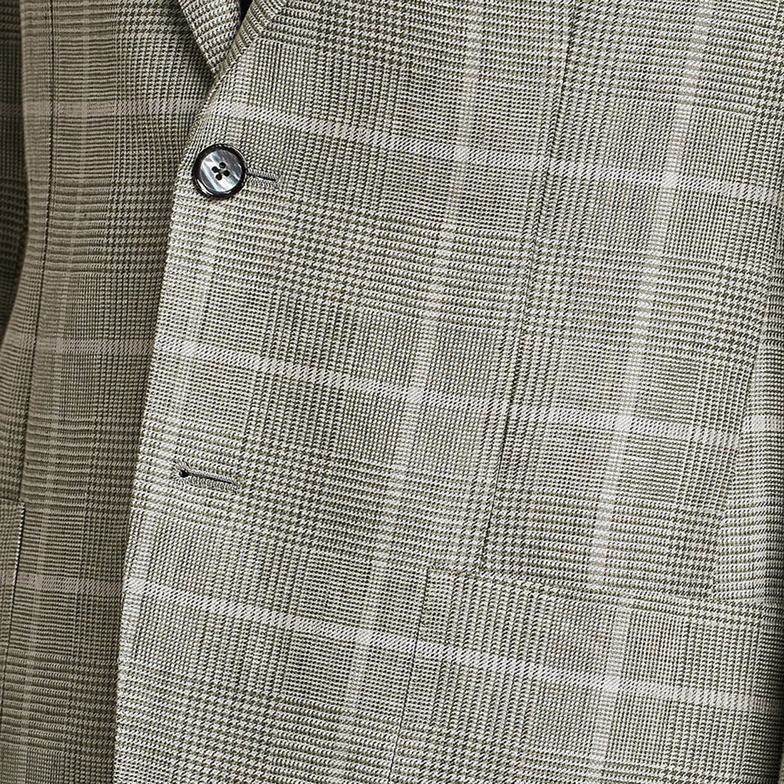 Green Linen Unconstructed Jacket - LBM 1911 - Boutique Jacques International