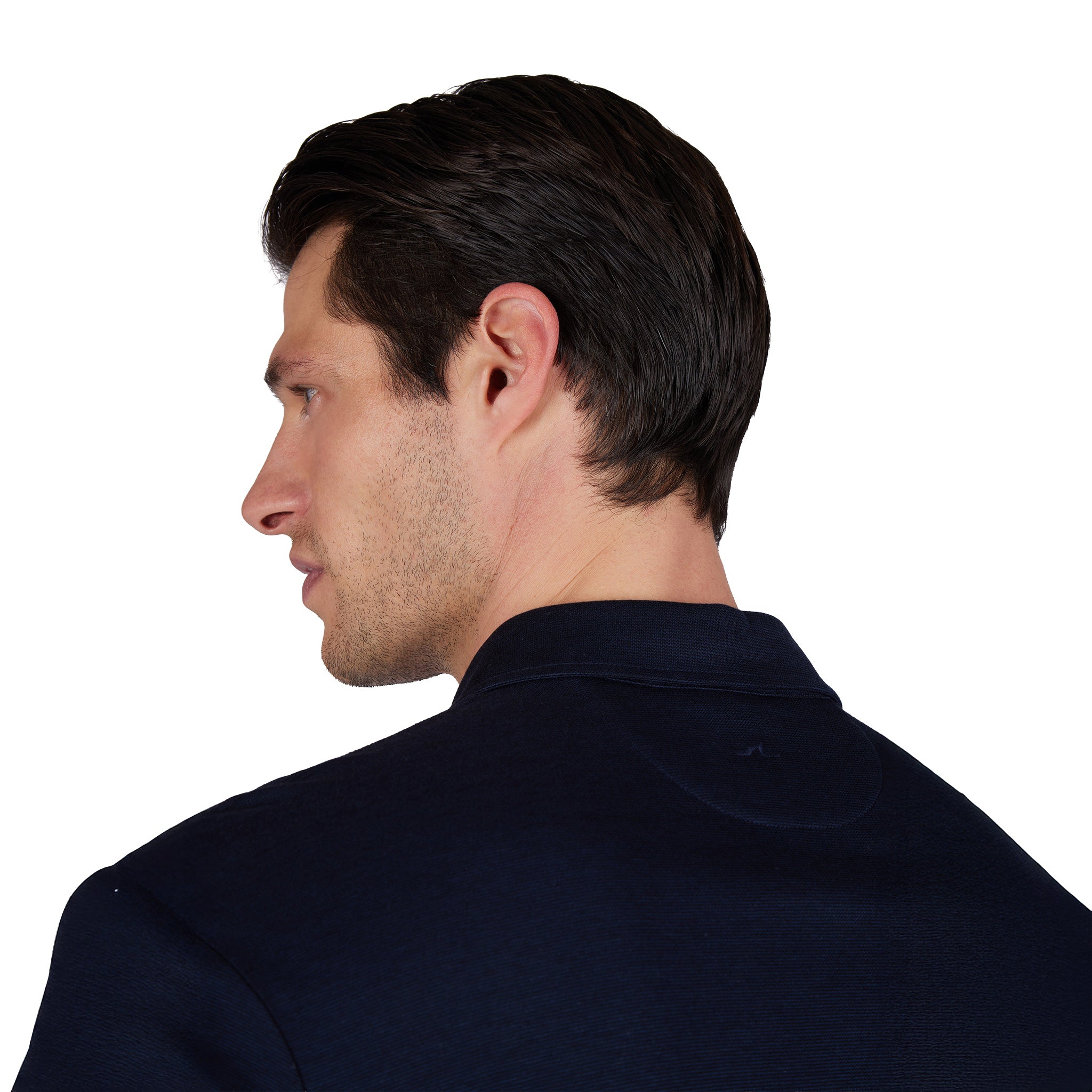 Navy Blue XSoft Cotton-Lyocell Interlock Polo Shirt - Paul & Shark - Boutique Jacques International