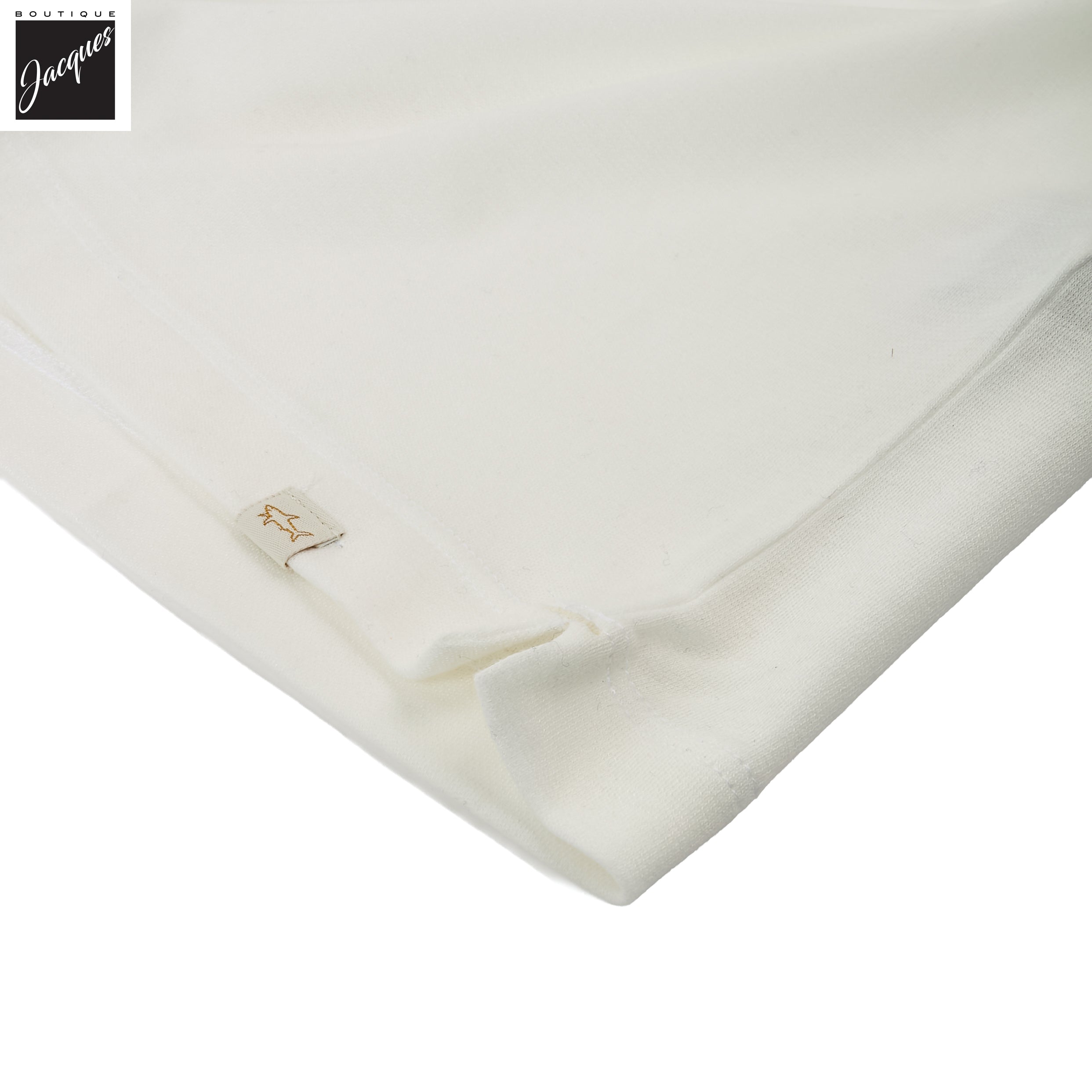 White XSoft Cotton-Lyocell Interlock Polo Shirt - Paul & Shark - Boutique Jacques International