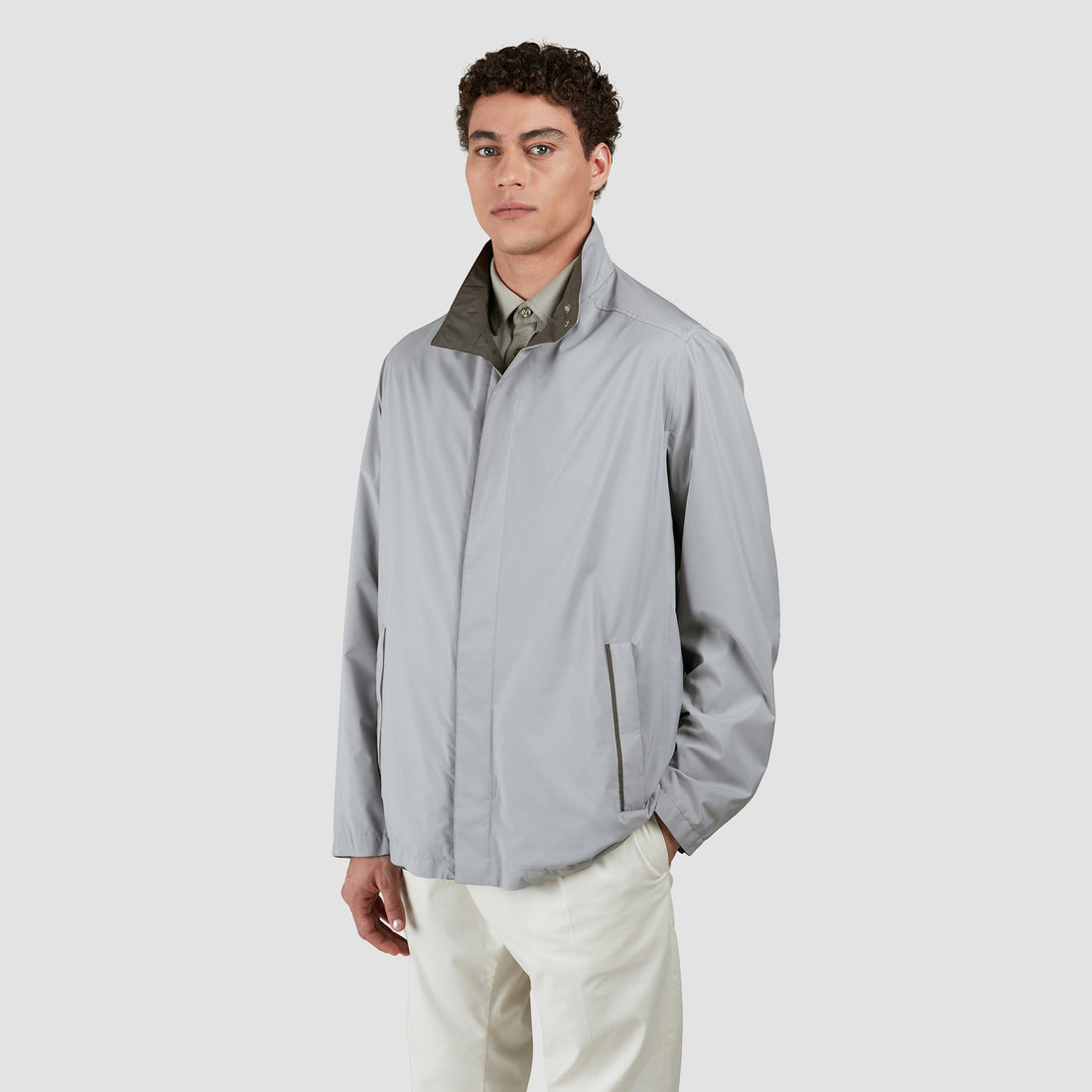 Gray & Green Typhoon® Platinum Reversible Field Jacket - Paul & Shark