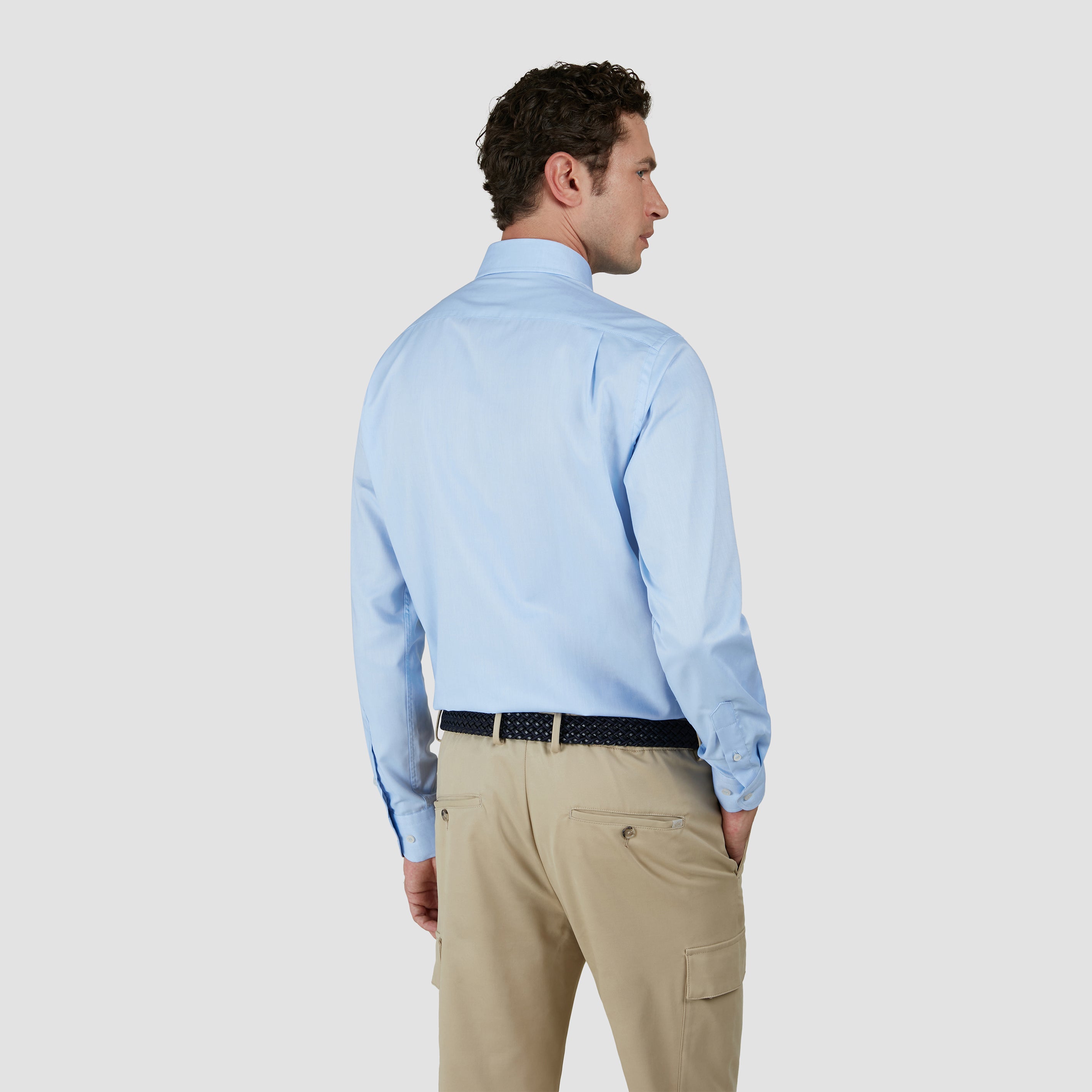 Light Blue Summer Oxford Button-Down Collar Shirt - Paul & Shark