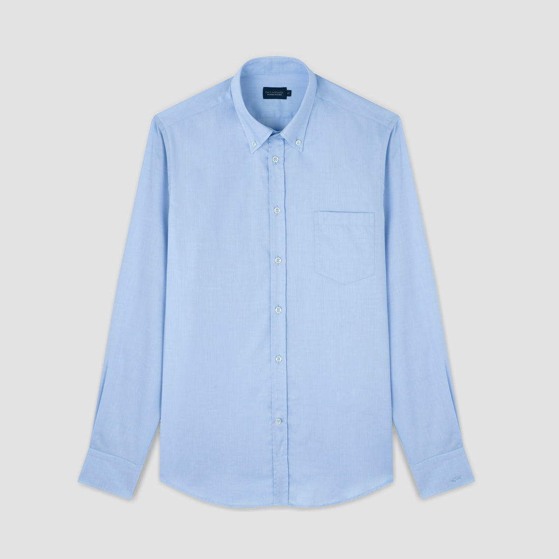 Light Blue Summer Oxford Button-Down Collar Shirt - Paul & Shark