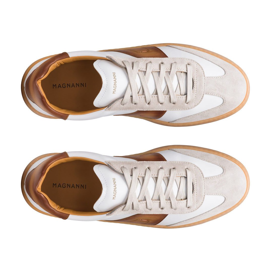 White Primera Sneaker - Magnanni