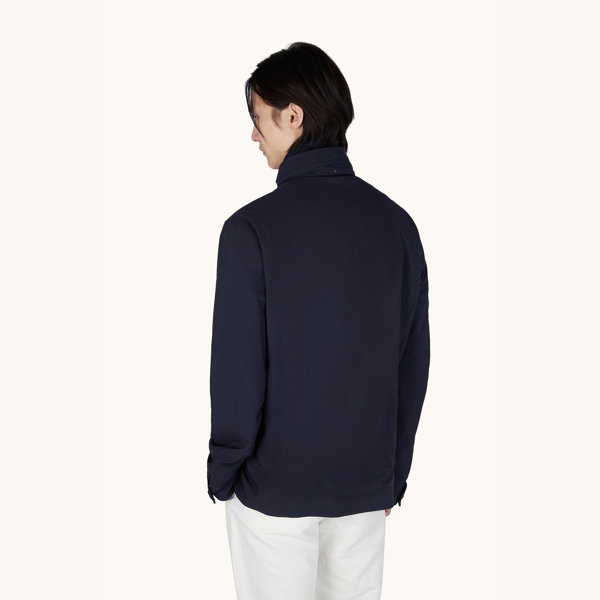 Navy Typhoon® Platinum Waterproof Car Coat - Paul & Shark - Boutique Jacques International