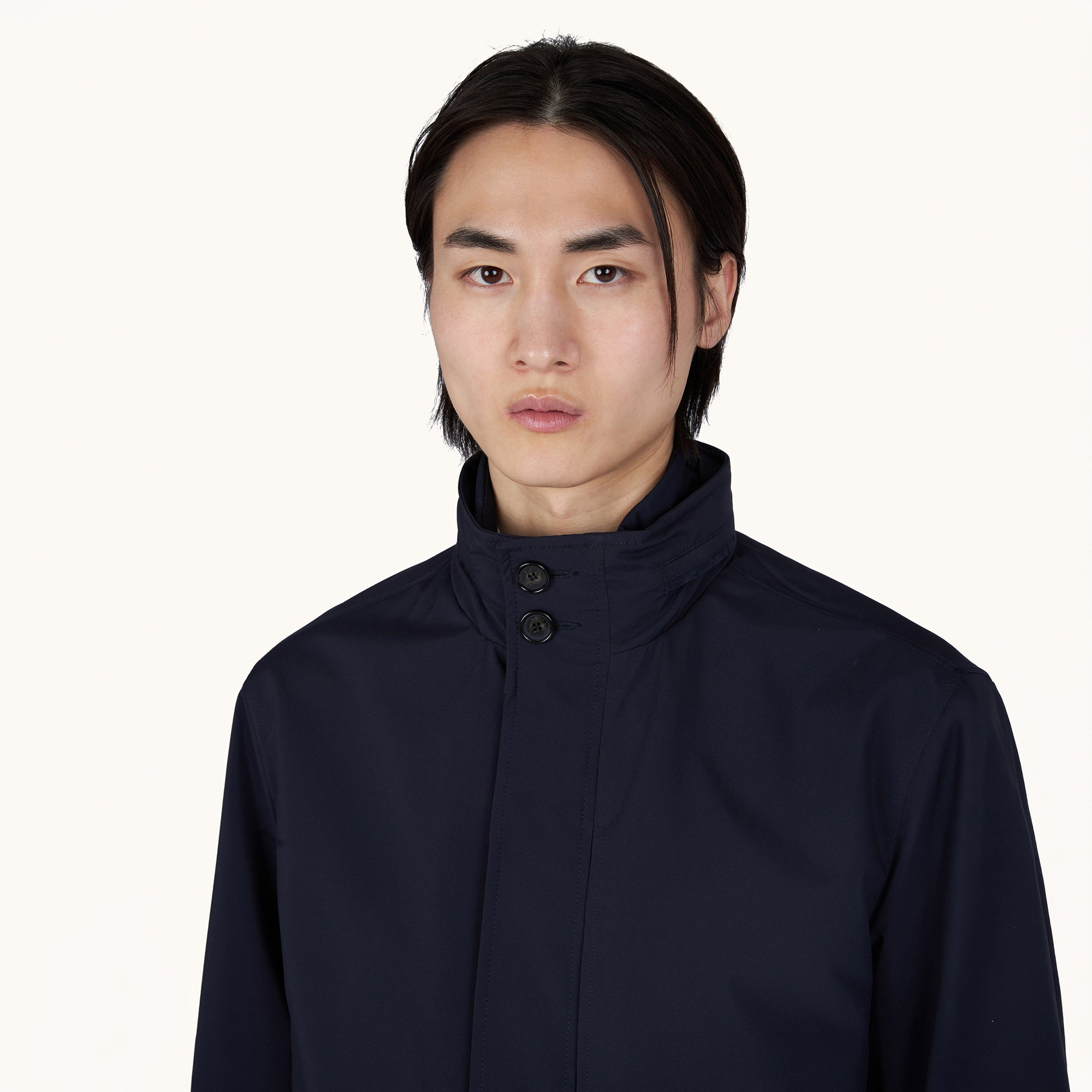 Navy Typhoon® Platinum Waterproof Car Coat - Paul & Shark - Boutique Jacques International
