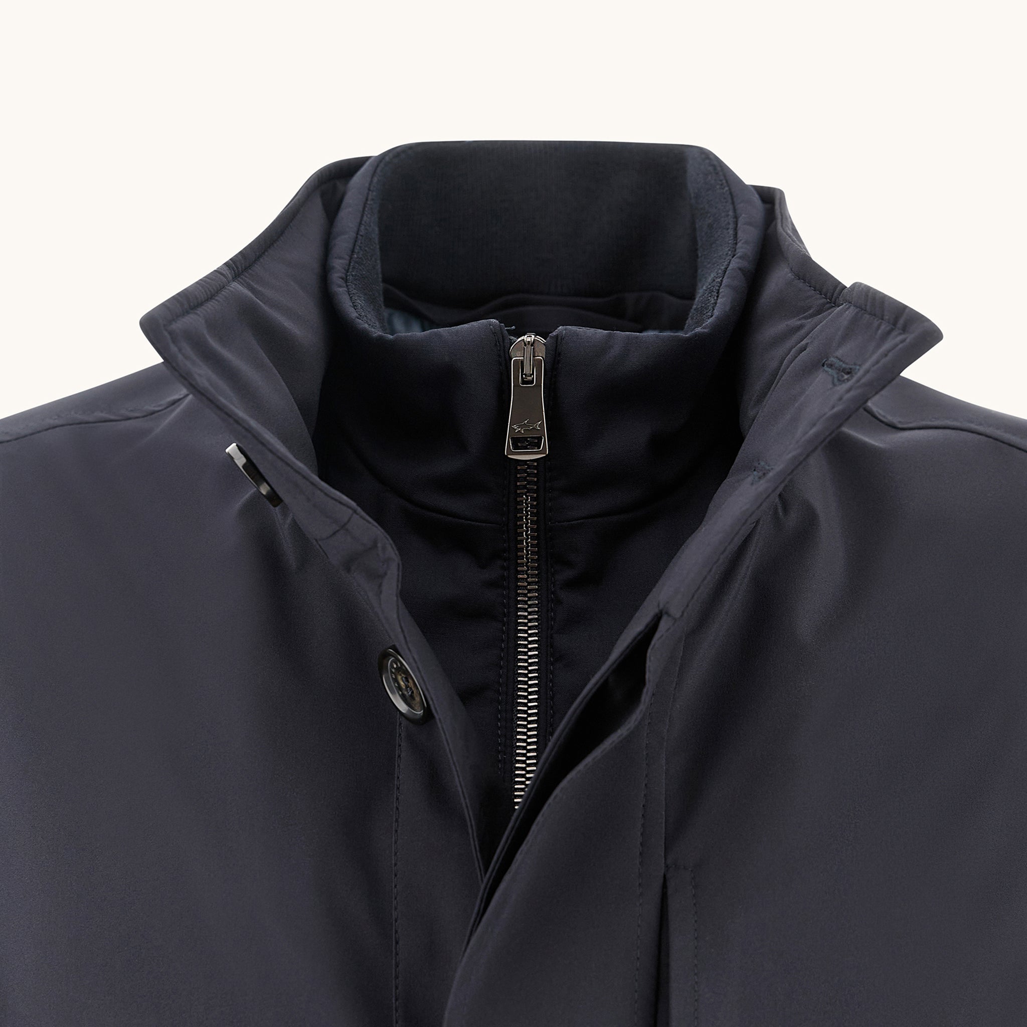 Navy Typhoon® Platinum Waterproof Car Coat - Paul & Shark - Boutique Jacques International