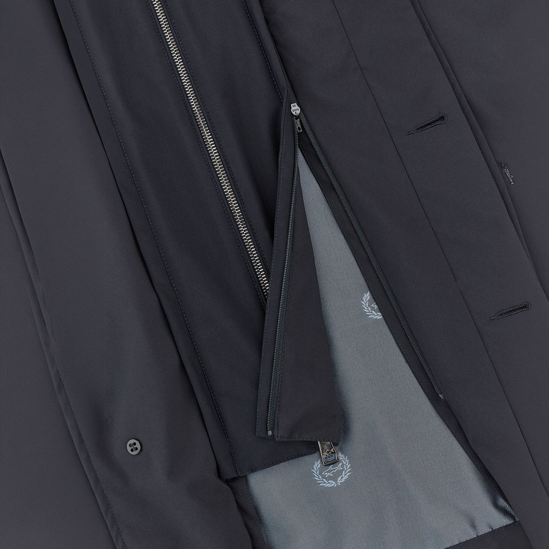 Navy Typhoon® Platinum Waterproof Car Coat - Paul & Shark - Boutique Jacques International