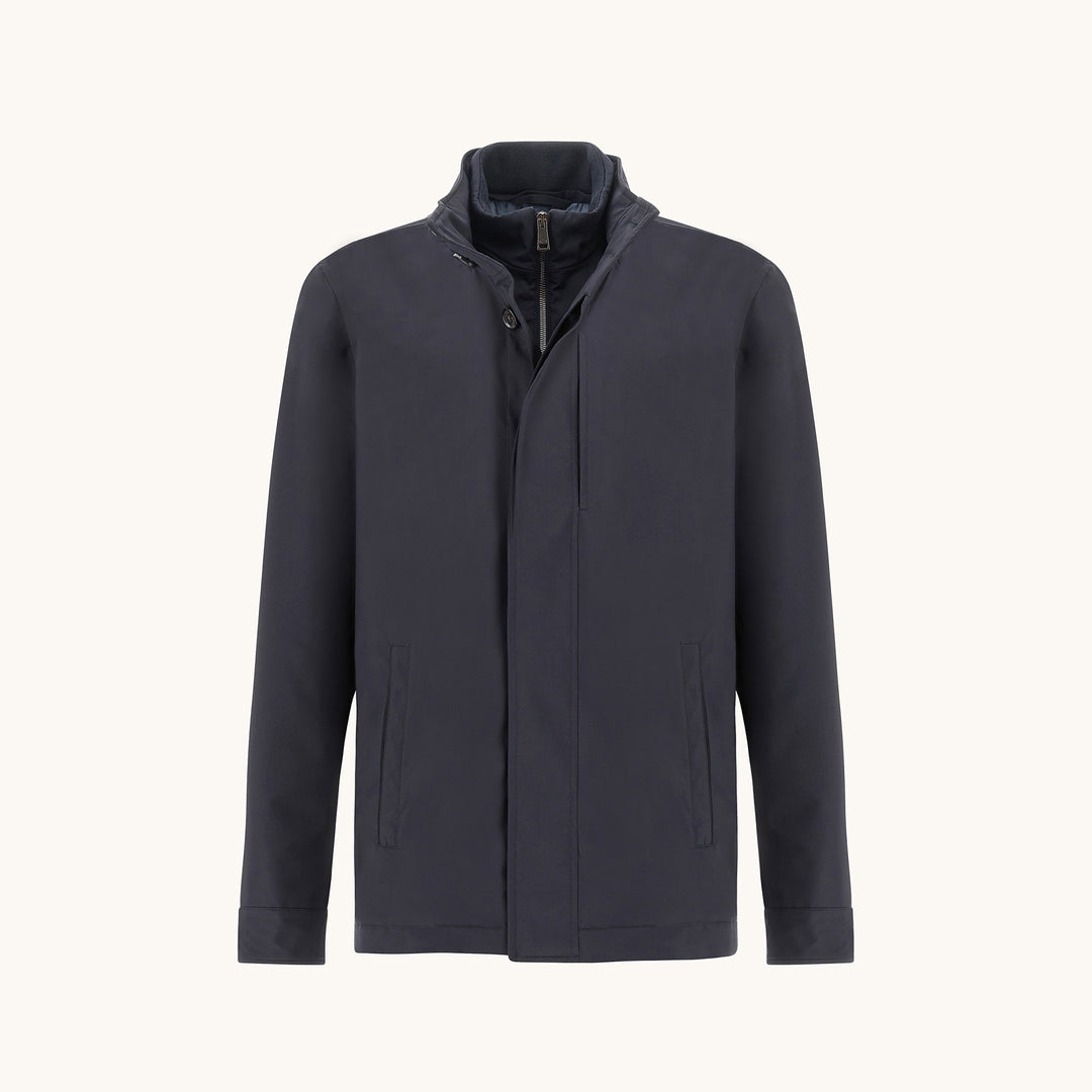 Navy Typhoon® Platinum Waterproof Car Coat - Paul & Shark - Boutique Jacques International