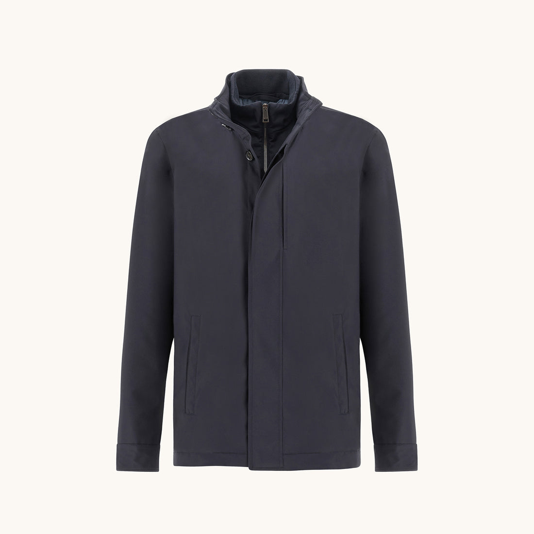 Navy Typhoon® Platinum Waterproof Car Coat - Paul & Shark - Boutique Jacques International