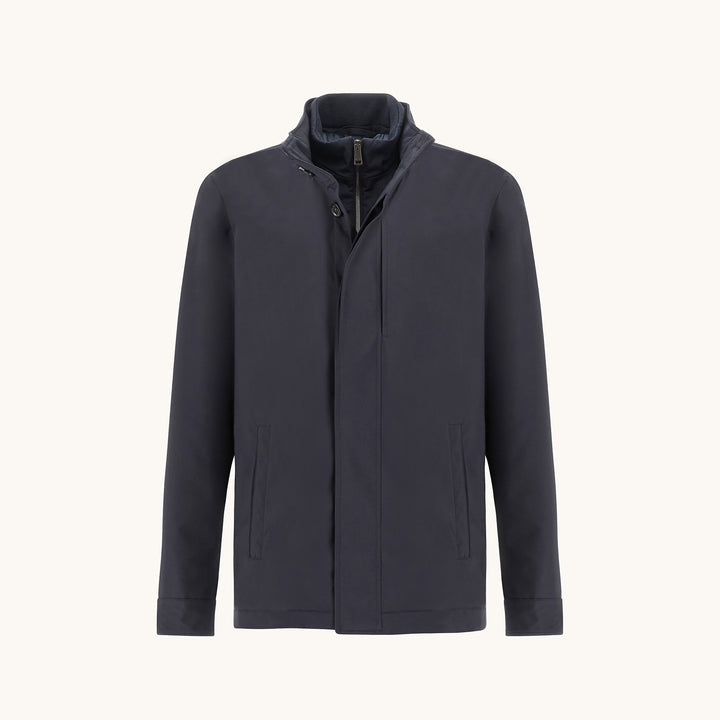 Navy Typhoon® Platinum Waterproof Car Coat - Paul & Shark - Boutique Jacques International