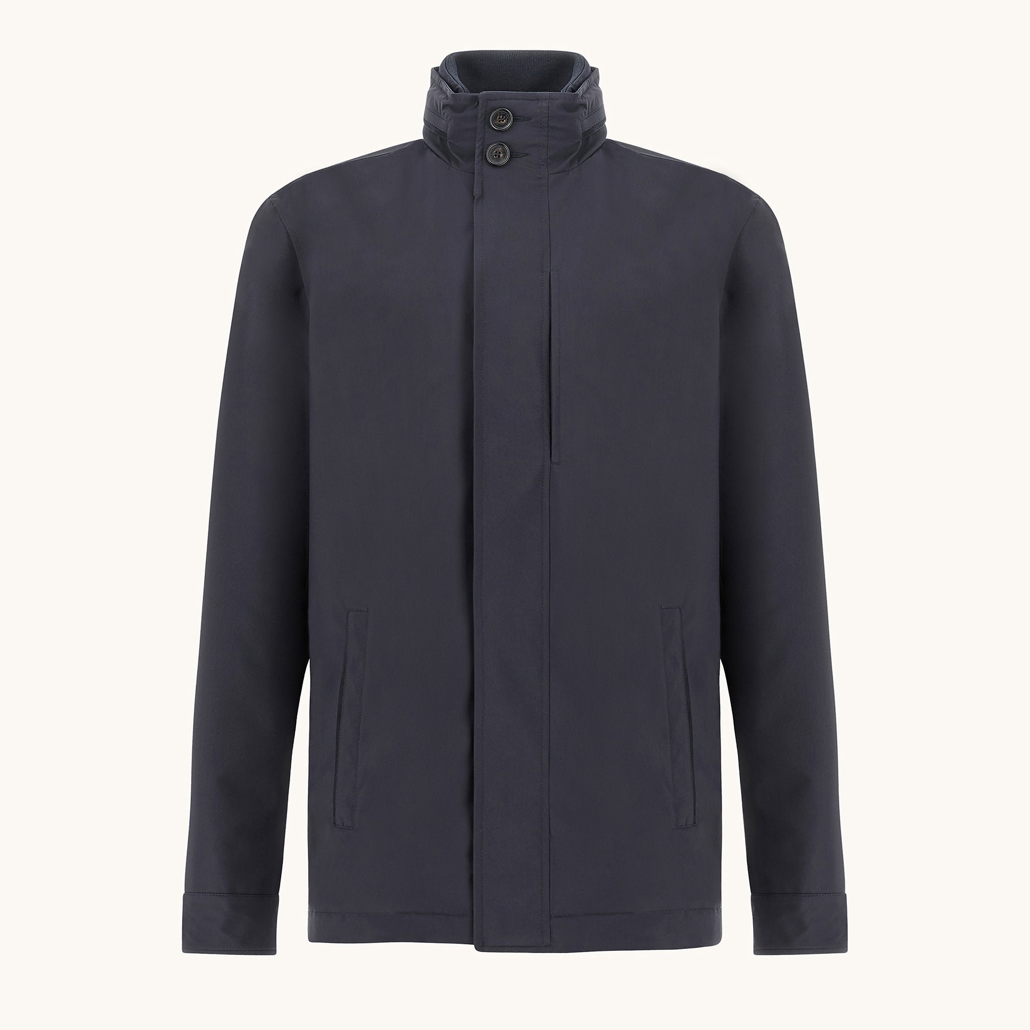Navy Typhoon® Platinum Waterproof Car Coat - Paul & Shark - Boutique Jacques International