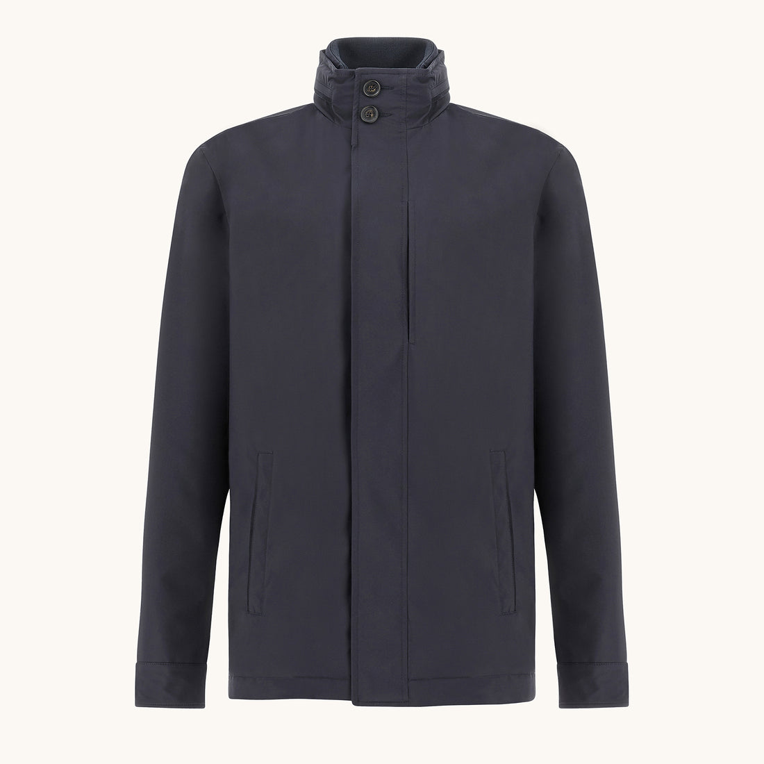 Navy Typhoon® Platinum Waterproof Car Coat - Paul & Shark - Boutique Jacques International