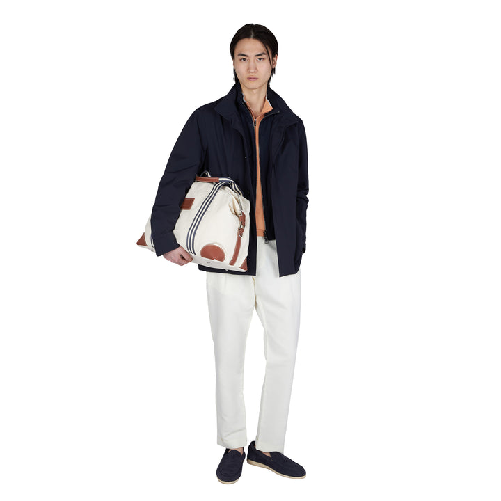 Navy Typhoon® Platinum Waterproof Car Coat - Paul & Shark - Boutique Jacques International