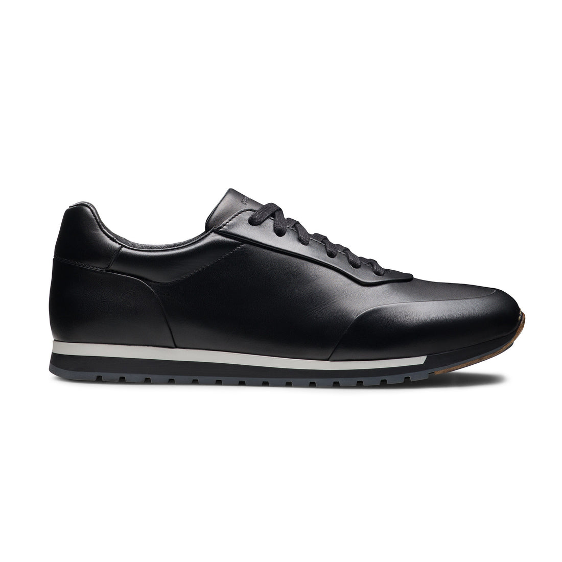 Ibiza II Black Leather Hybrid Sneakers - Magnanni