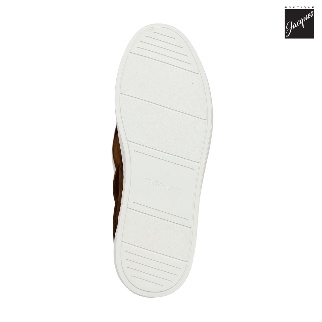 Cognac Suede Leather Nitro Slip-On Shoes - Magnanni