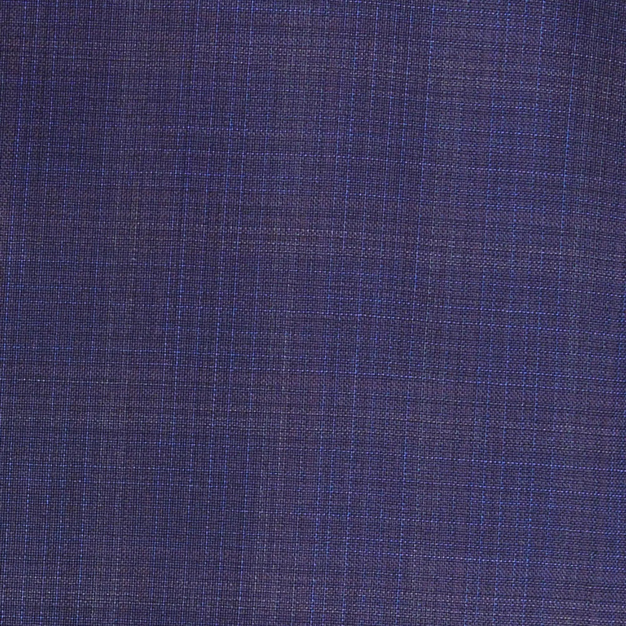 Blue Check Esprit Modern Fit Loro Piana Wool Suit - Jack Victor