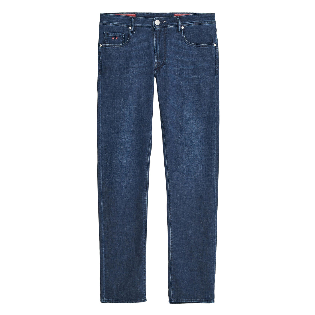 Blue Black Used R-Elax Michelangelo Modern Fit Super-Stretch Denim - TRAMAROSSA - Boutique Jacques International