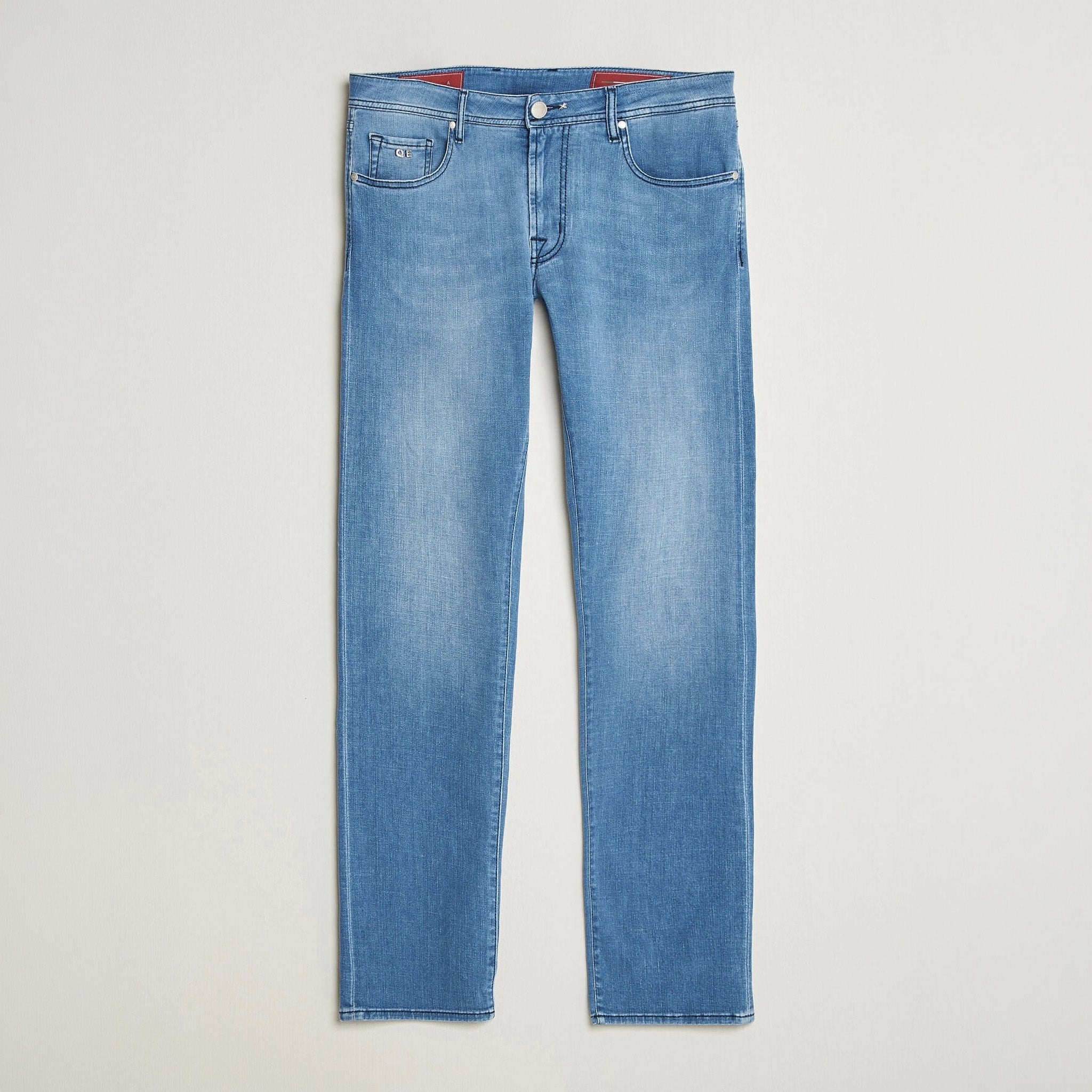 Azure Used R-Elax Michelangelo Modern Fit Super-Stretch Denim - TRAMAROSSA - Boutique Jacques International