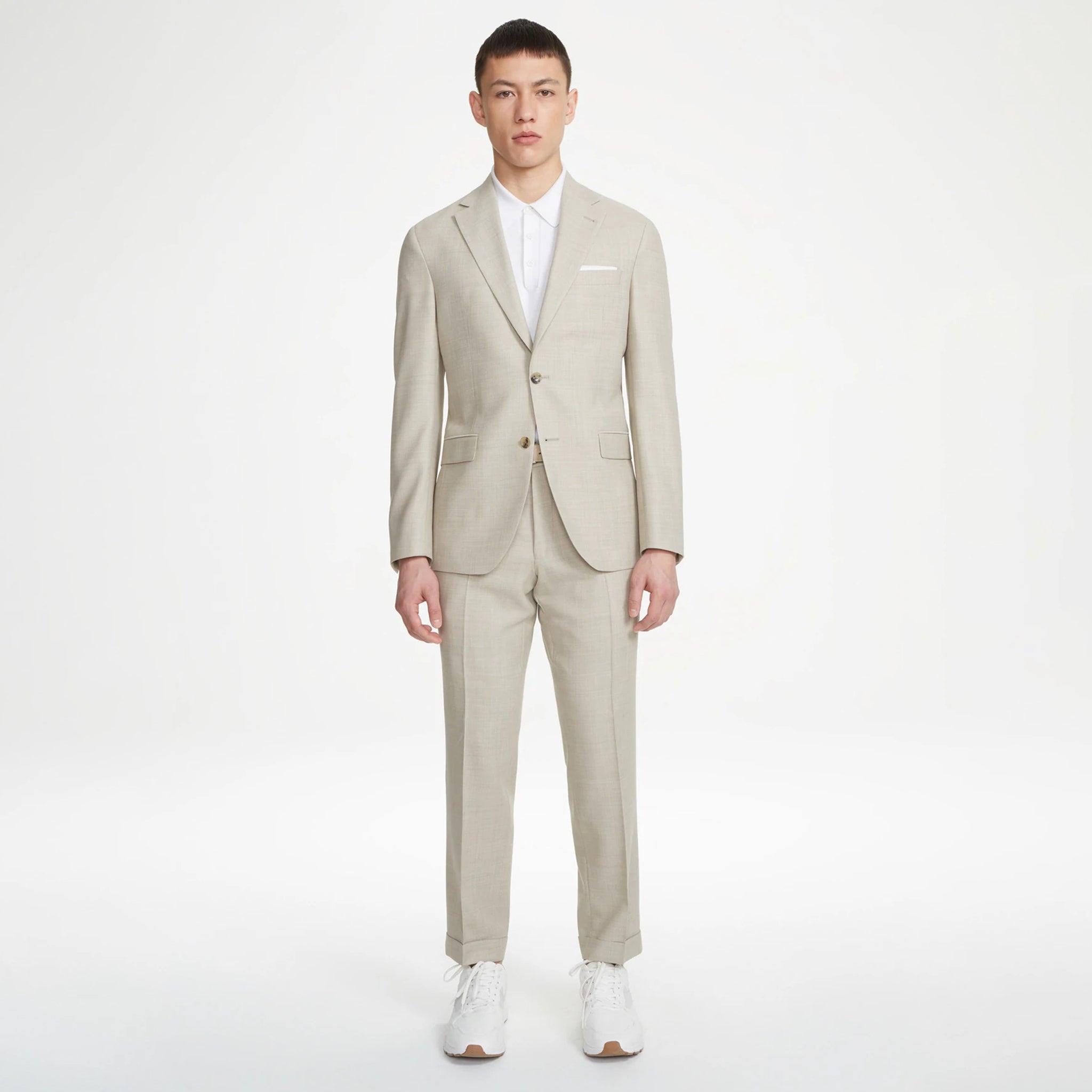 Oyster Dallas Contemporary Fit Unconstructed Suit - Jack Victor - Boutique Jacques International