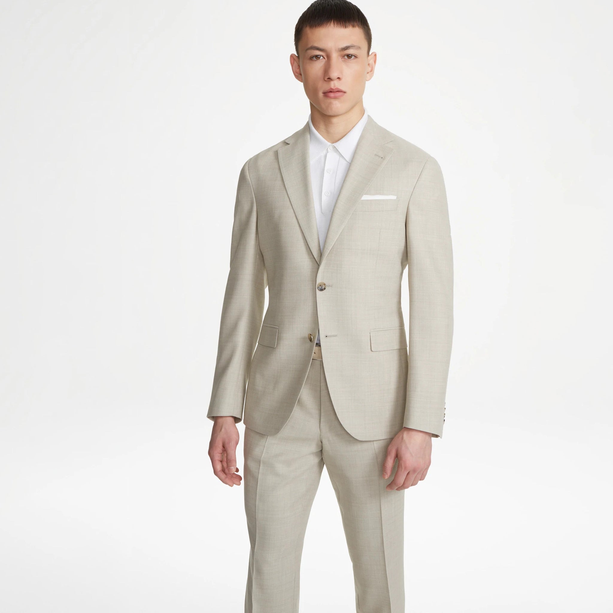 Oyster Dallas Contemporary Fit Unconstructed Suit - Jack Victor - Boutique Jacques International