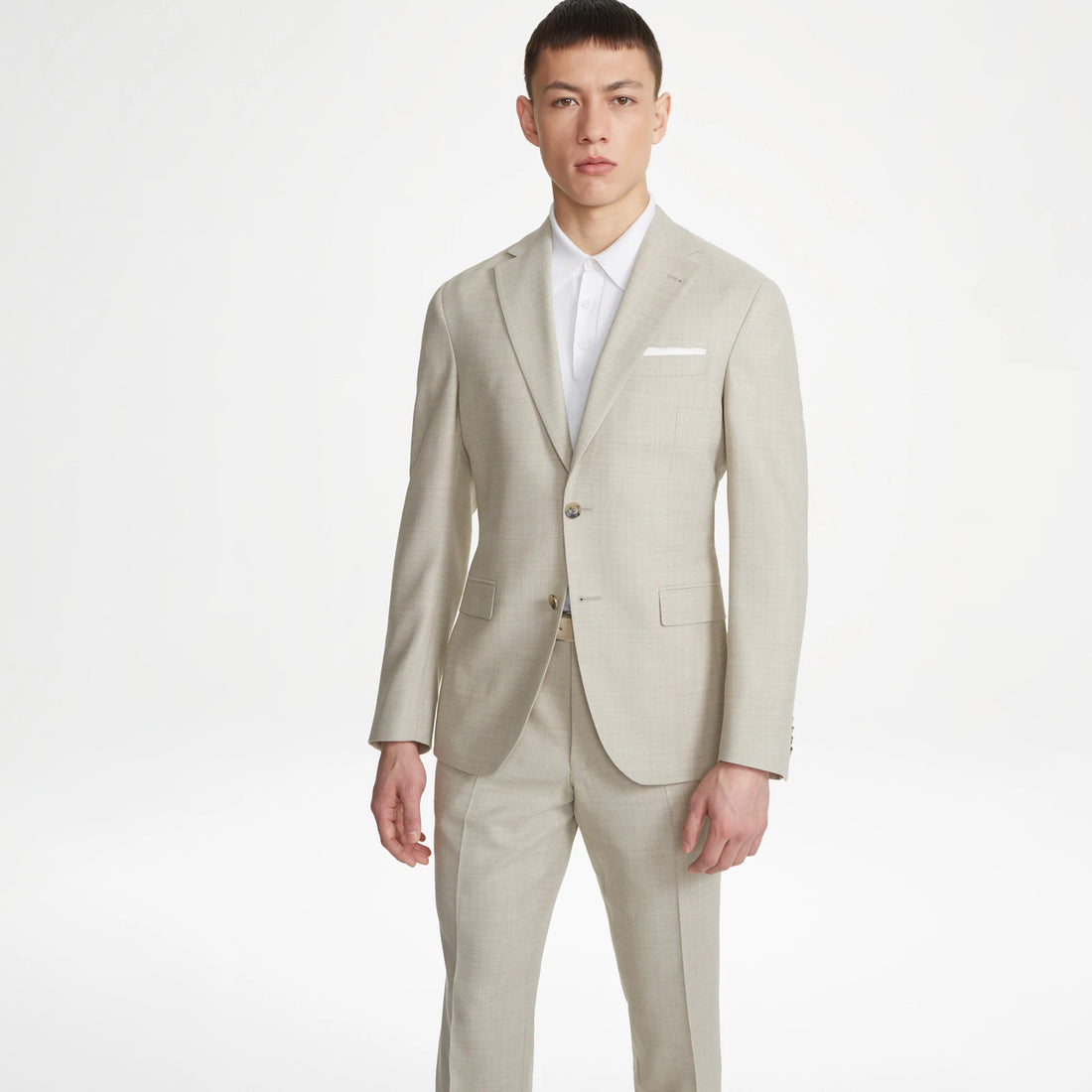 Oyster Dallas Contemporary Fit Unconstructed Suit - Jack Victor - Boutique Jacques International