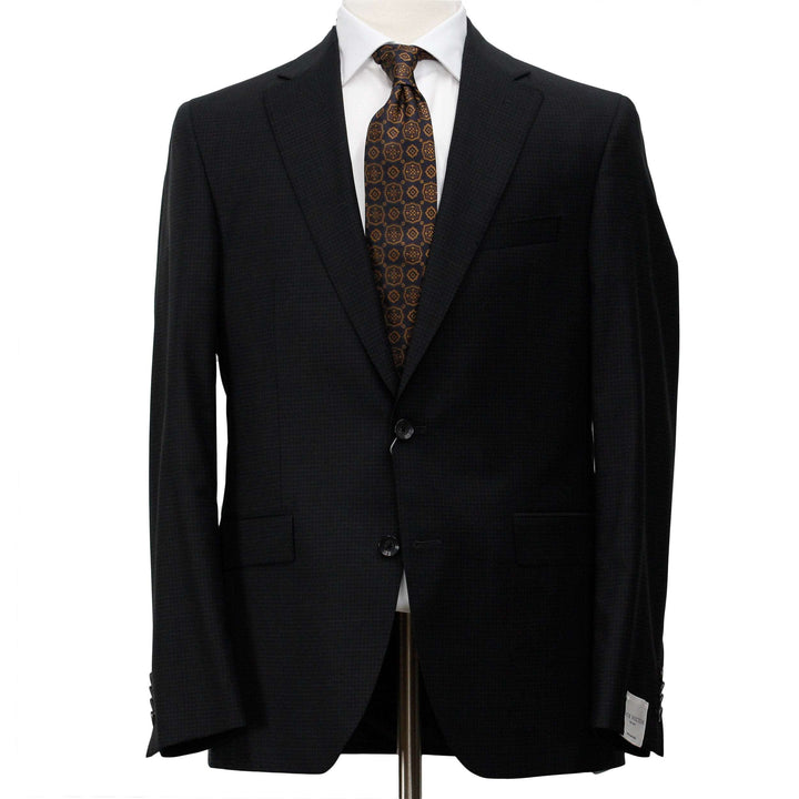 Black Micro Check Esprit Modern Fit Suit - Jack Victor
