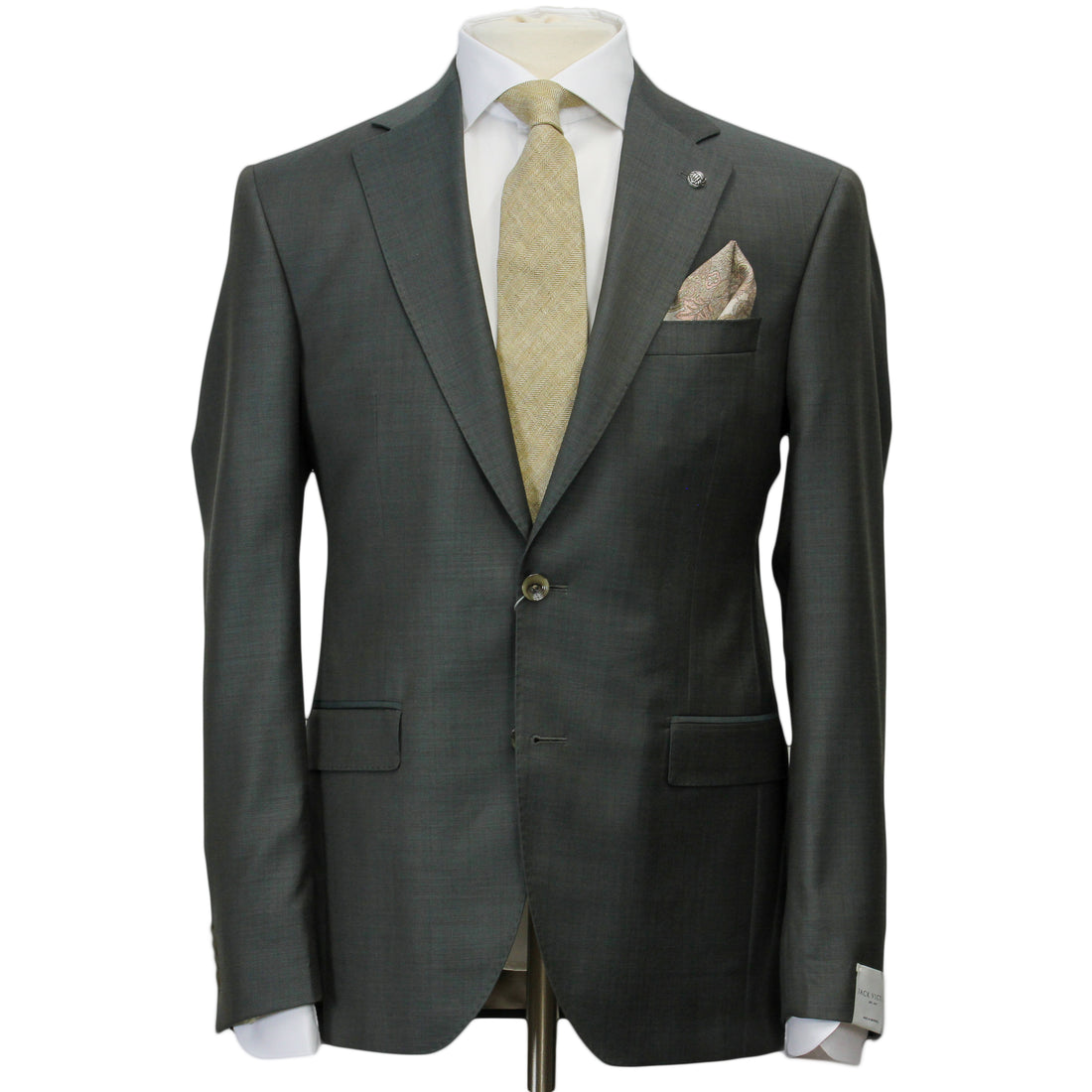 Sartorial Forest Green Urban Slim Fit Wool Suit - Jack Victor - Boutique Jacques International