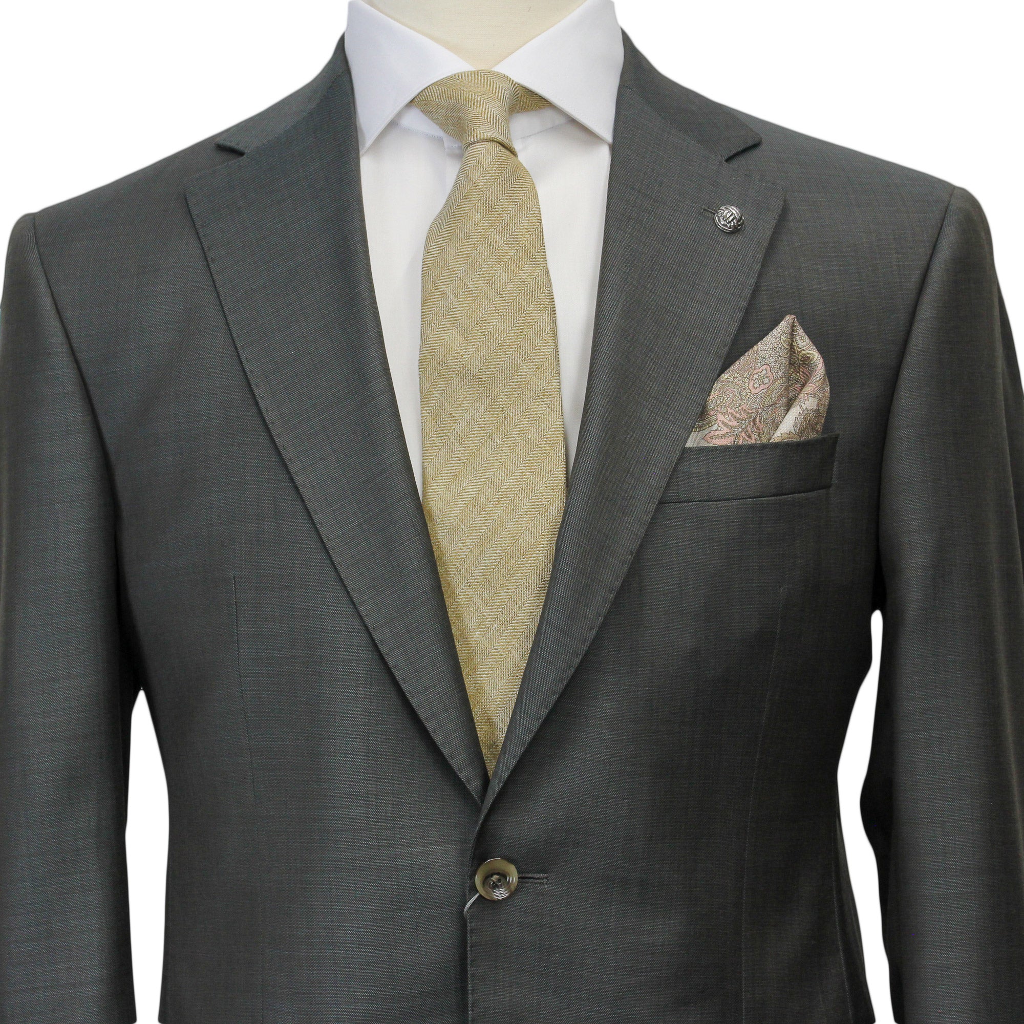 Sartorial Forest Green Urban Slim Fit Wool Suit - Jack Victor - Boutique Jacques International