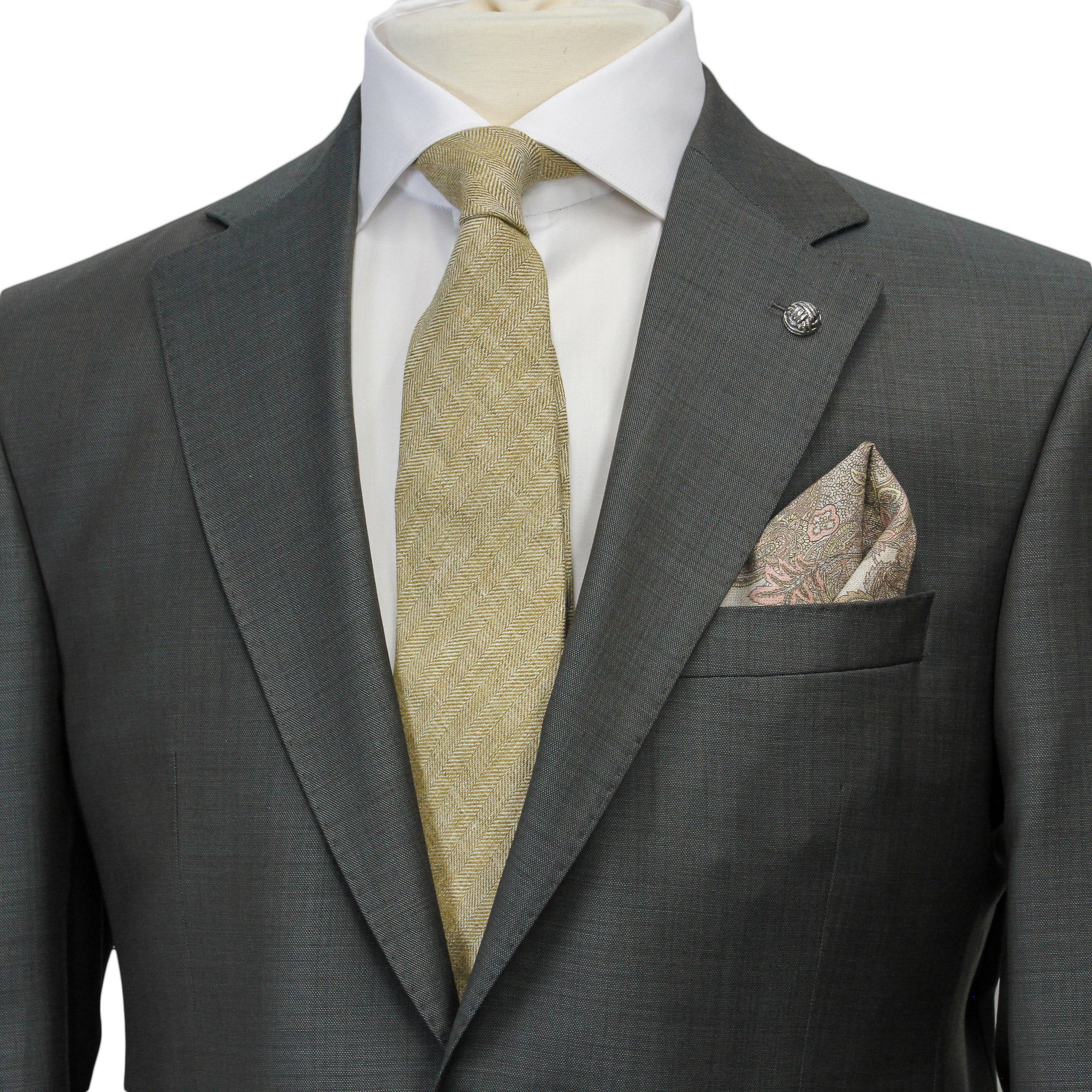 Sartorial Forest Green Urban Slim Fit Wool Suit - Jack Victor - Boutique Jacques International