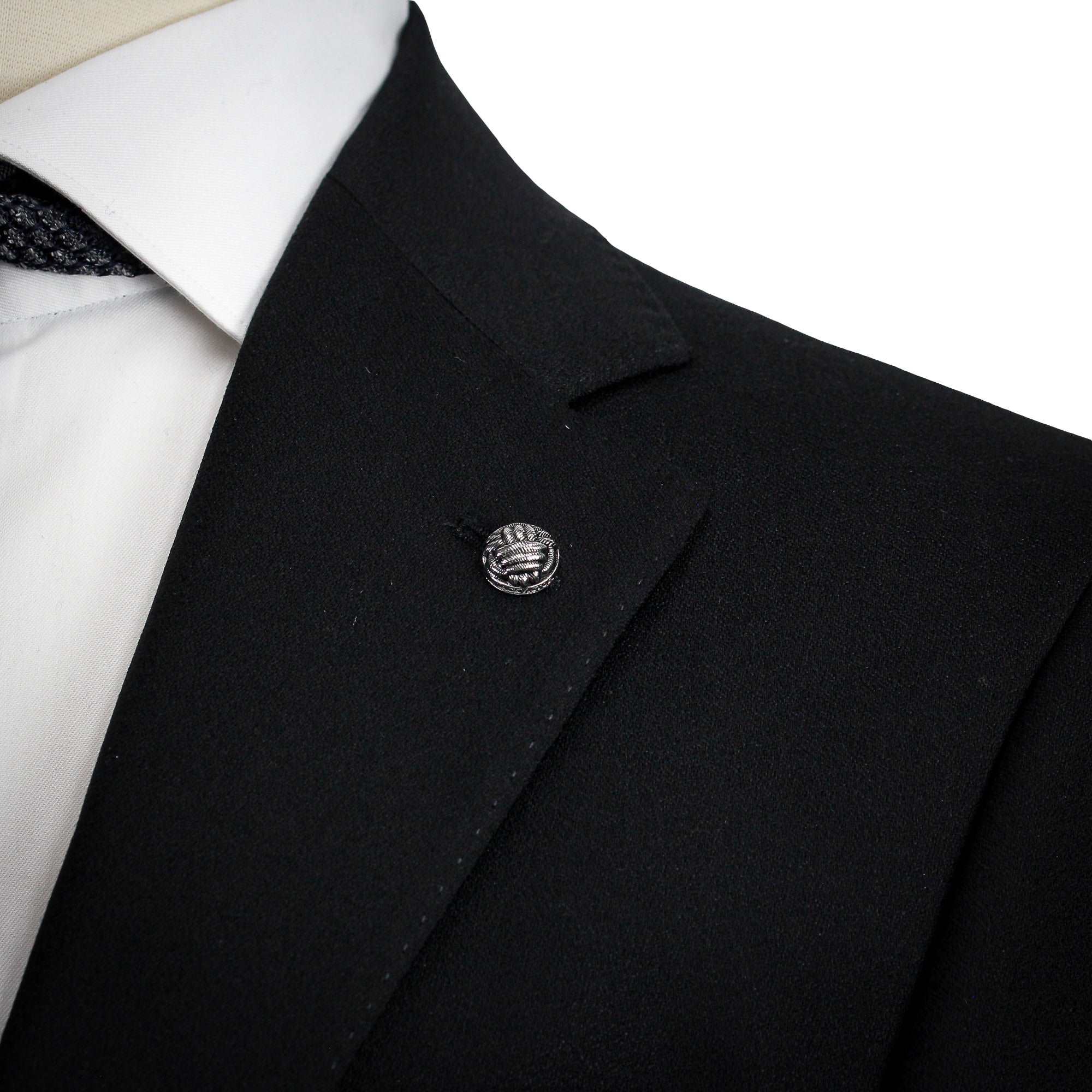 Black Crepe Finish Esprit Modern Fit Suit - Jack Victor