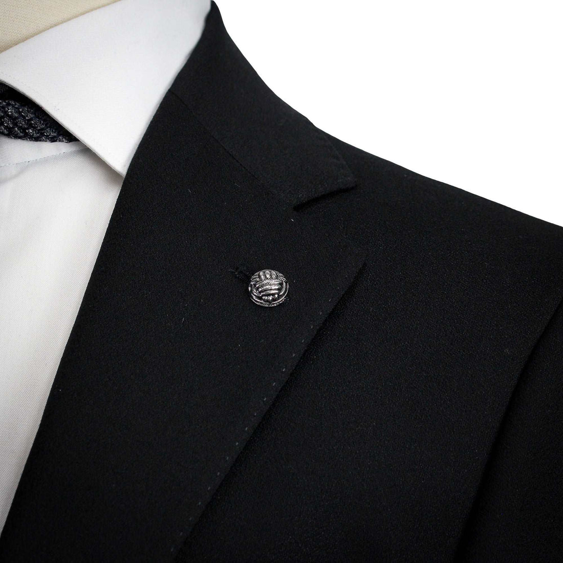 Black Crepe Finish Esprit Modern Fit Suit - Jack Victor