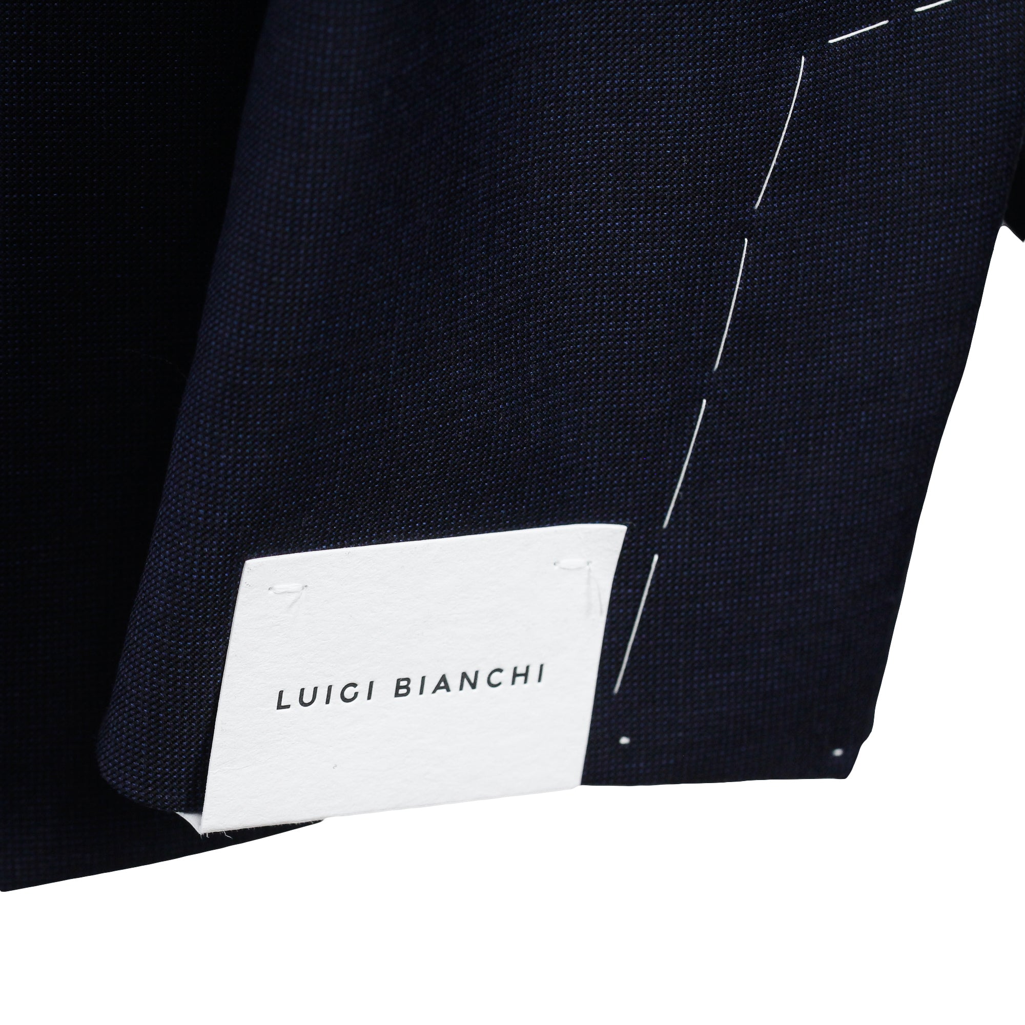 Blue Neat Mantua Contemporary Fit Suit - Luigi Bianchi - Boutique Jacques International