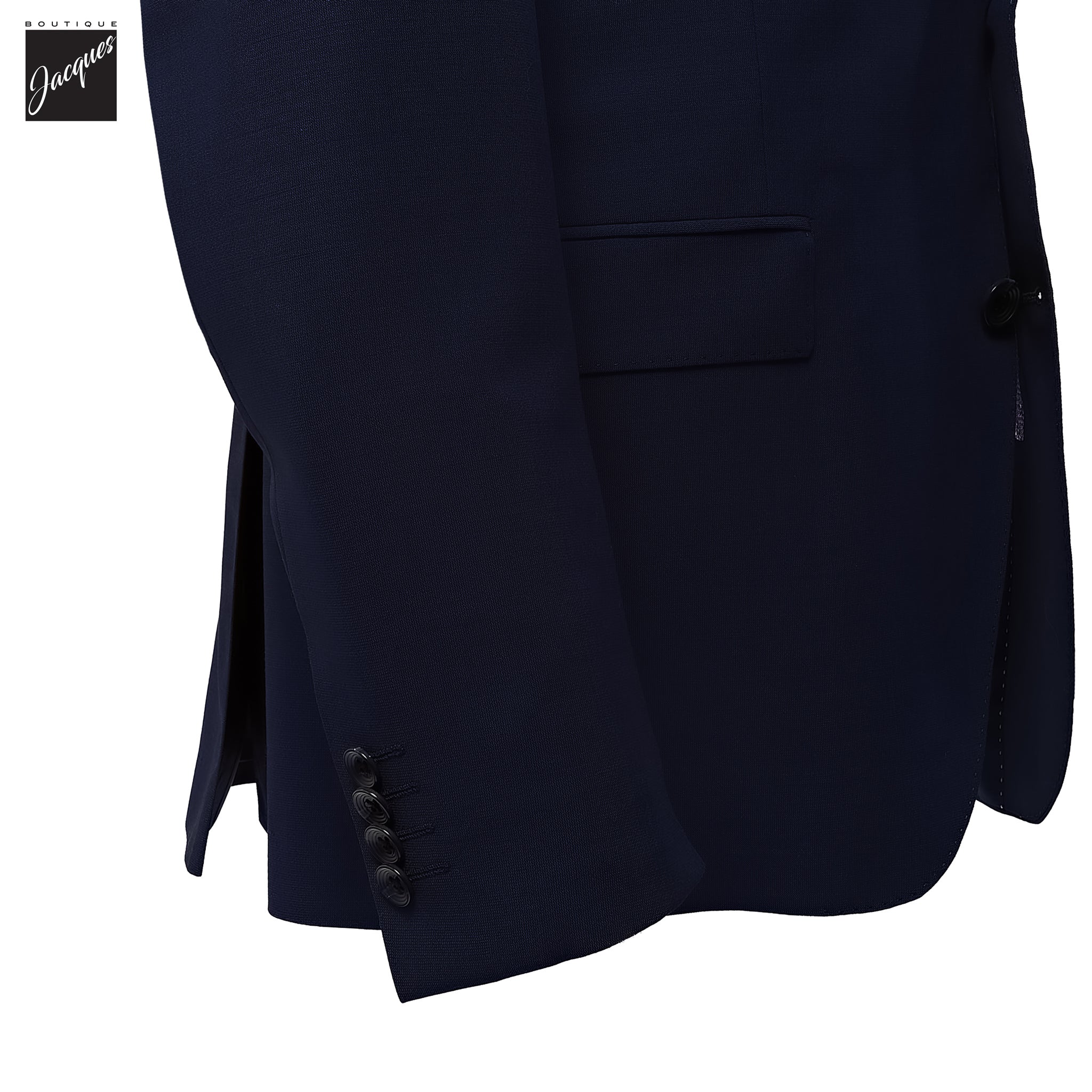 Dark Blue Engel Modern Fit Super 130s Wool Suit - Jack Victor - Boutique Jacques International