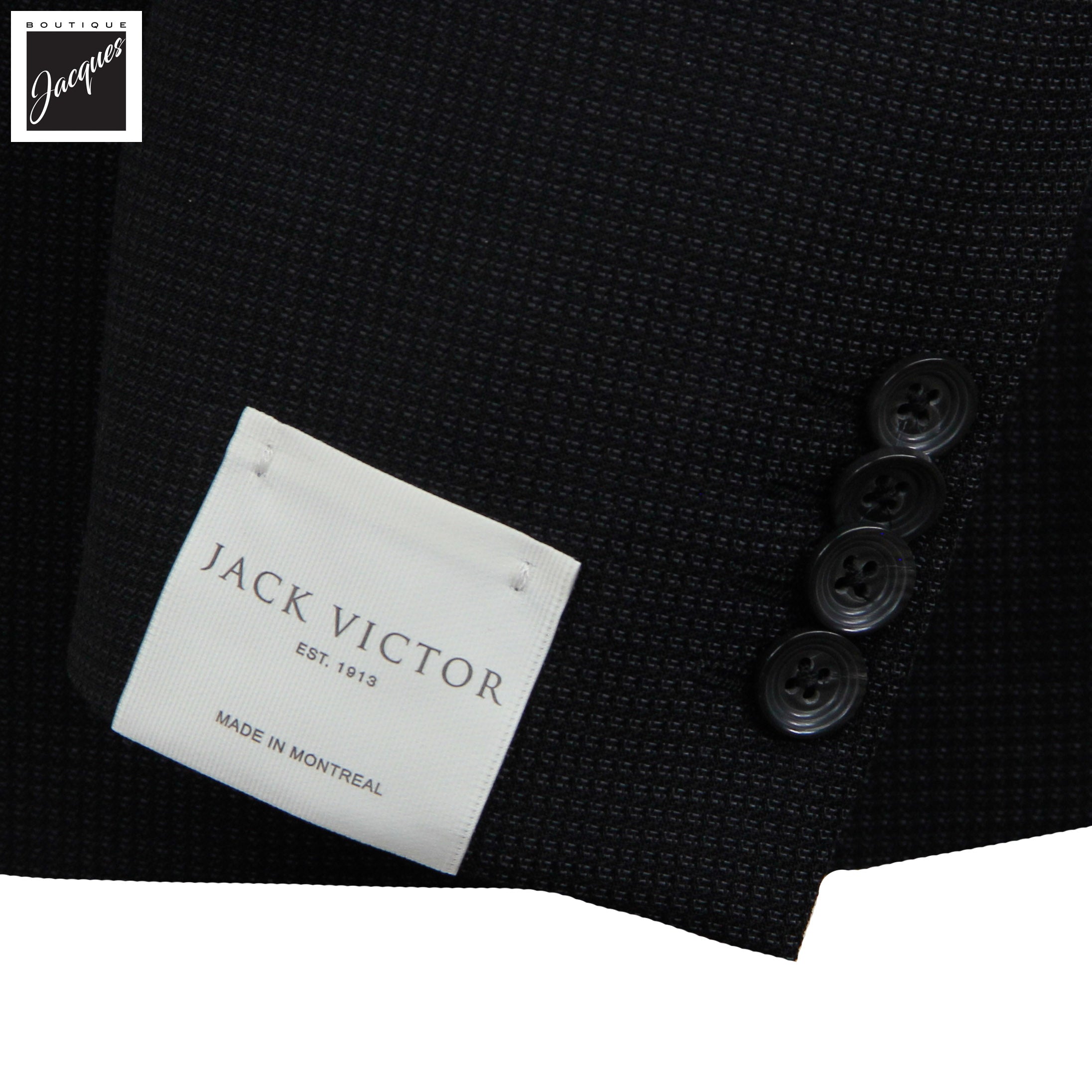 Black Neat Esprit Modern Fit Esprit Wool Suit - Jack Victor