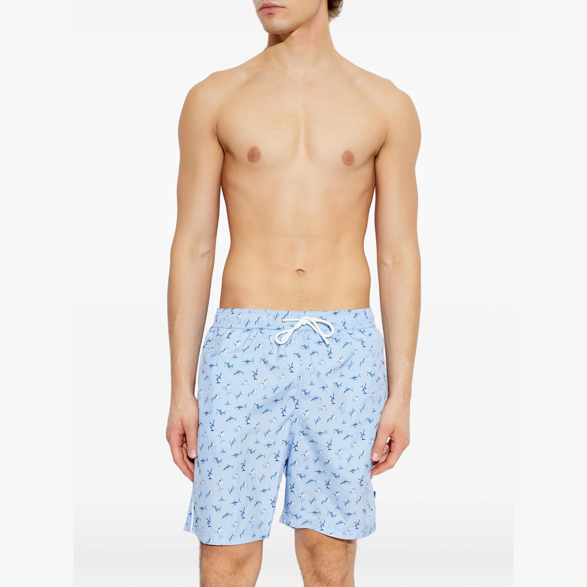 Ocean Life Portofino Blue Swim Shorts - Paul & Shark - Boutique Jacques International