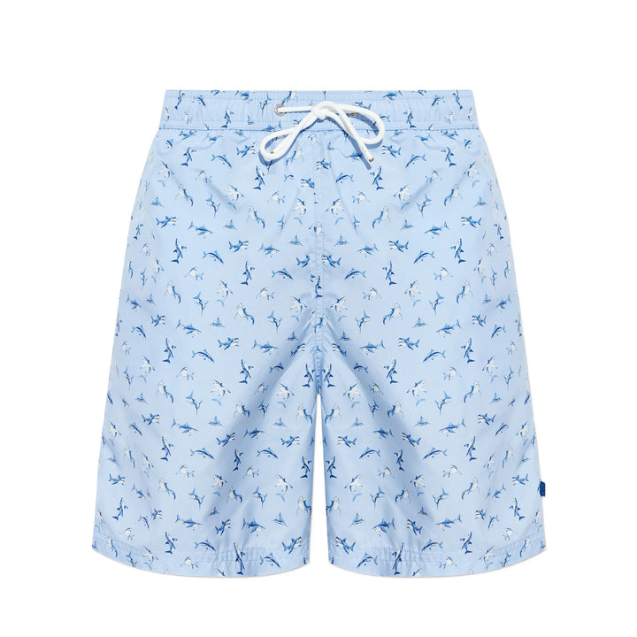Ocean Life Portofino Blue Swim Shorts - Paul & Shark - Boutique Jacques International