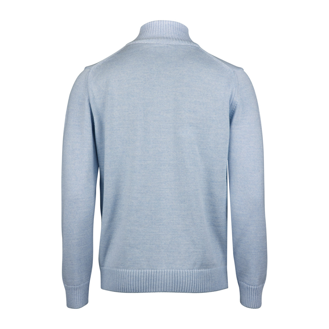 Light Blue Chunky Merino Wool Cardigan - Stenstroms