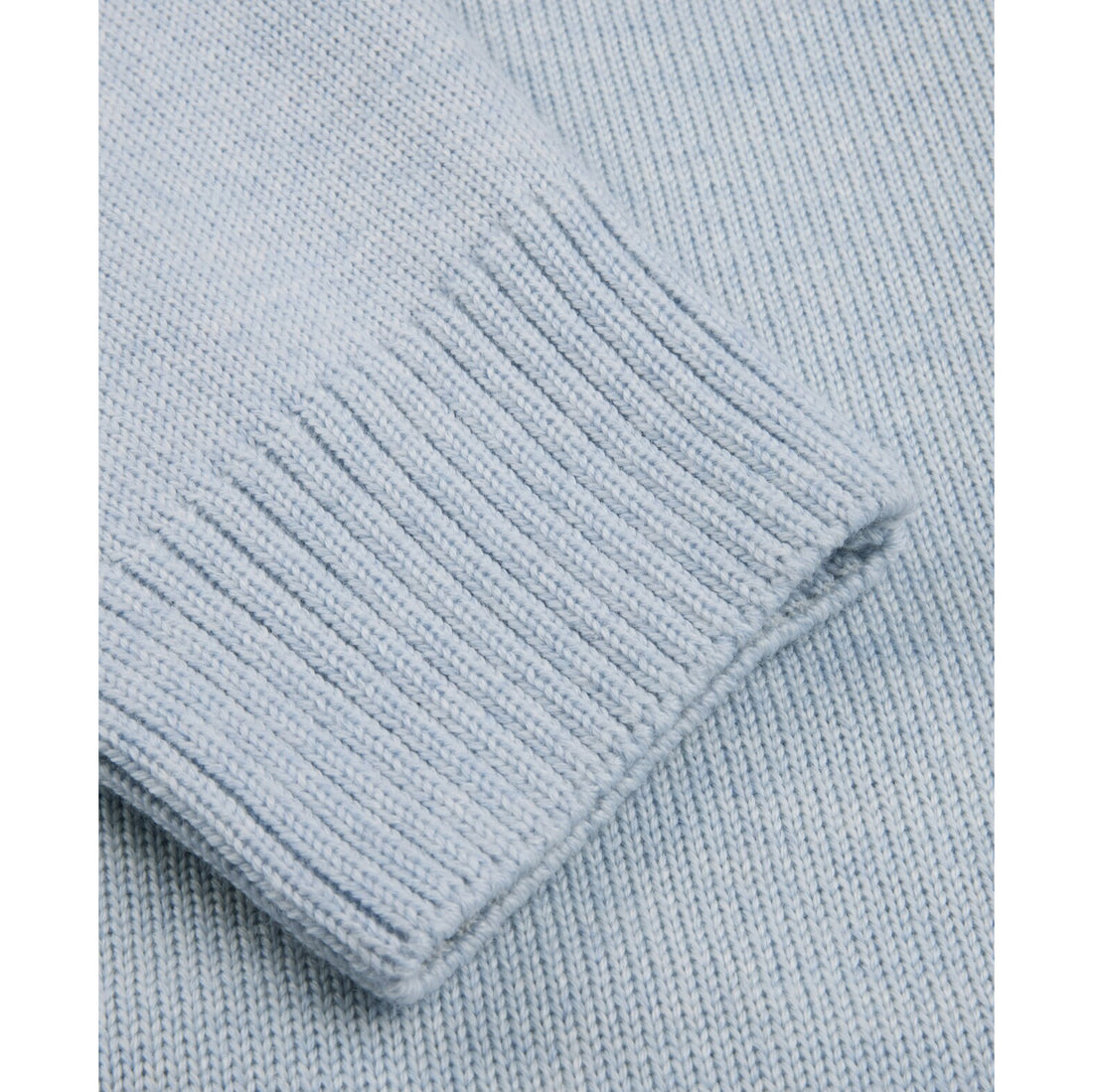 Light Blue Chunky Merino Wool Cardigan - Stenstroms