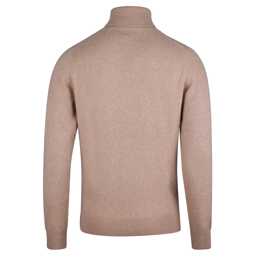 Beige Yak/Merino Wool Turtle Neck - Stenströms