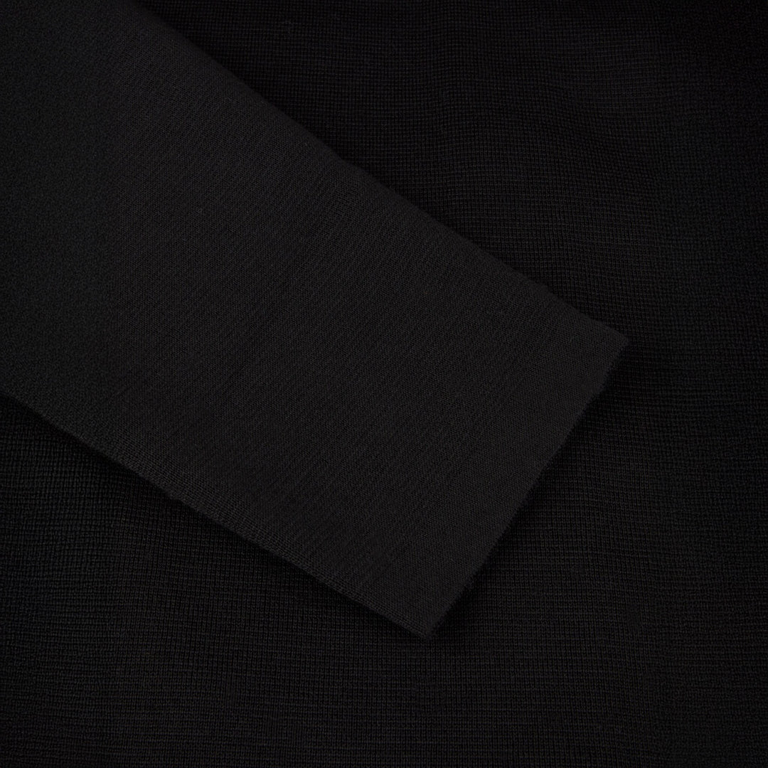 Black Merino Wool Cardigan - Stenstroms