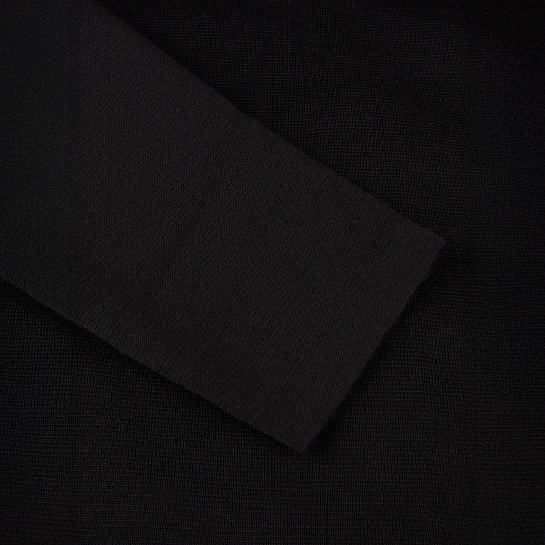 Black Merino Wool Cardigan - Stenstroms