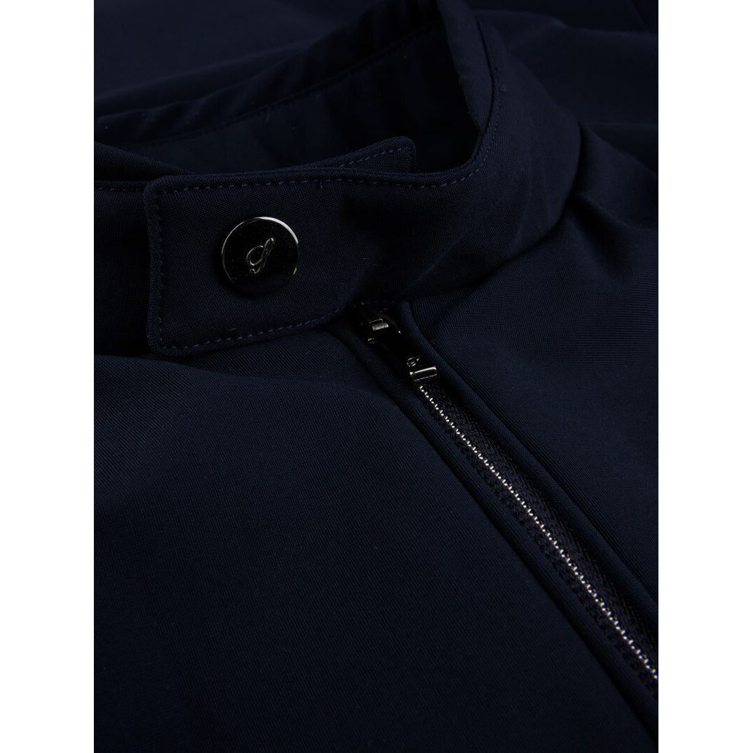 Navy Blue Technical Jersey Full-Zip Vest - Stenströms