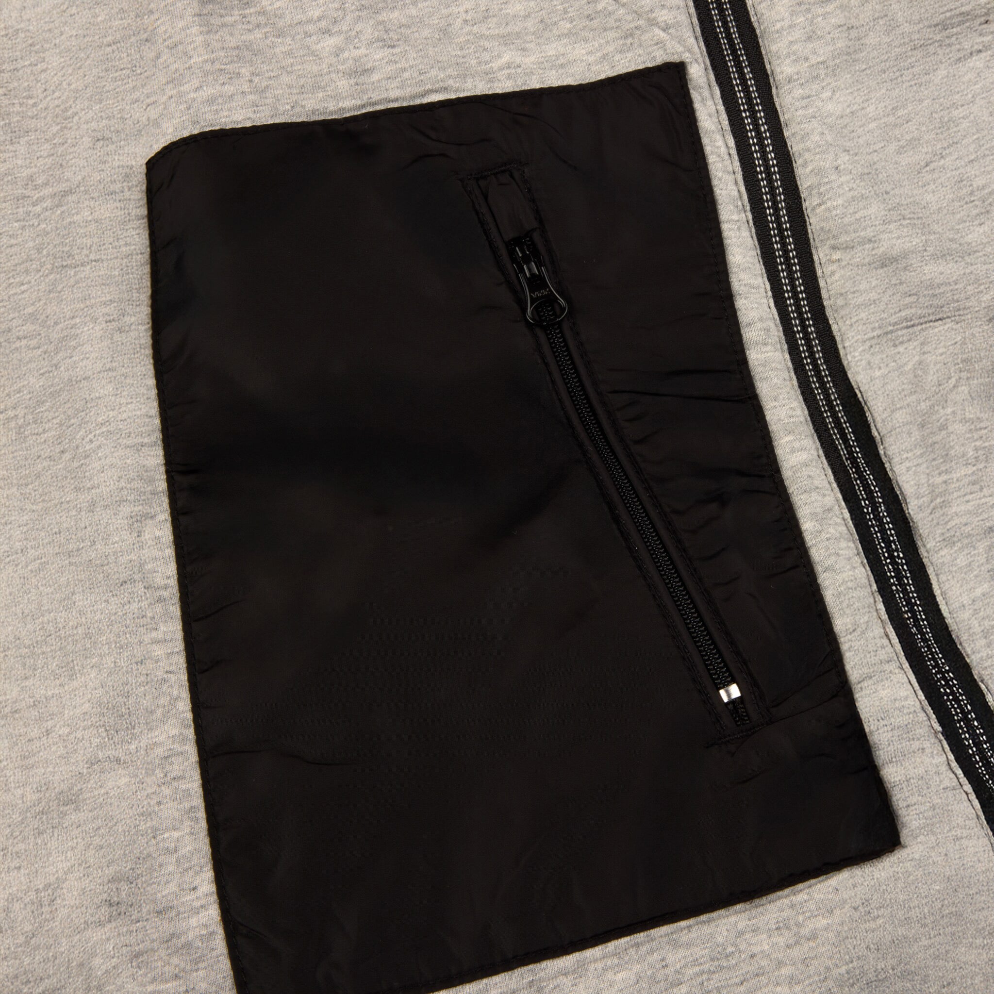 Black Quilted Wool Full Zip Vest - Stenströms